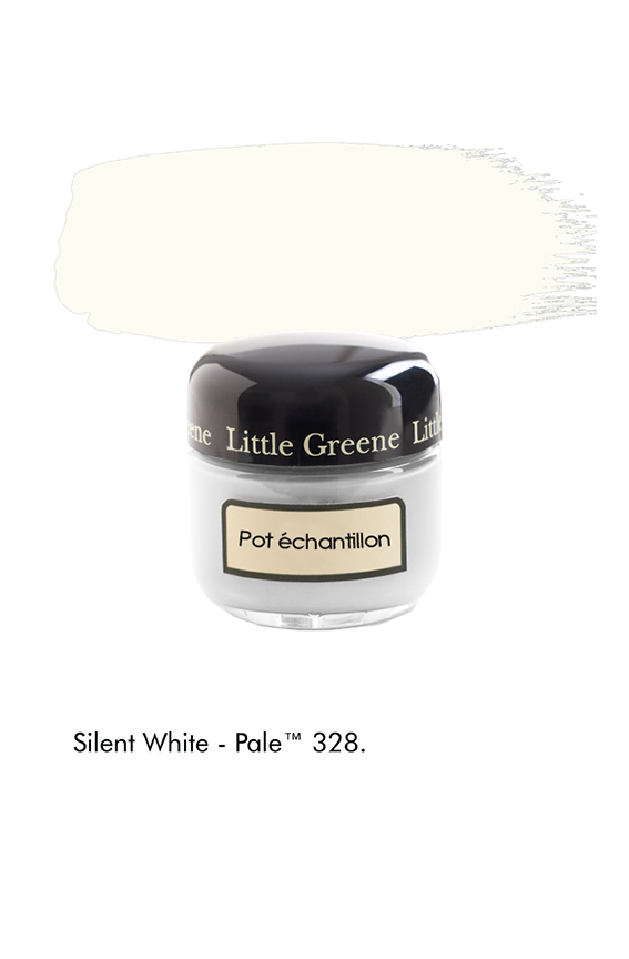 Pot échantillon Silent White Pale n°328 - Finition Absolute Matt Emulsion