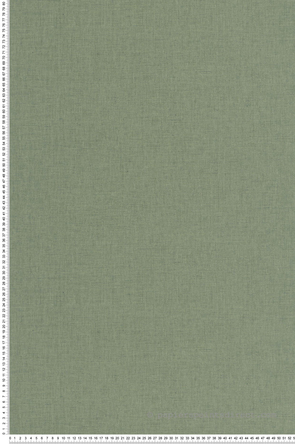 Papier peint Faux Uni Tissage vert bleu - Art of Botany de Casélio | Réf. AOB103227660