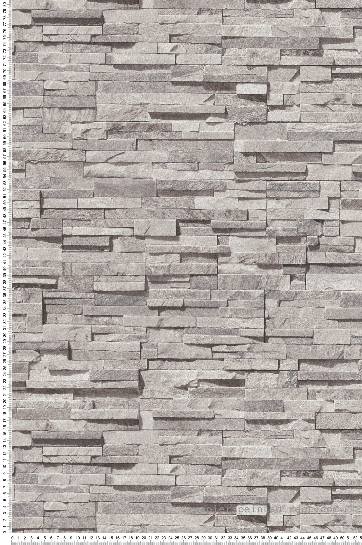 Papier peint Pierre Parement gris argenté - Metropolitan Stories 3 d'A.S. Création | Réf. AS-388162