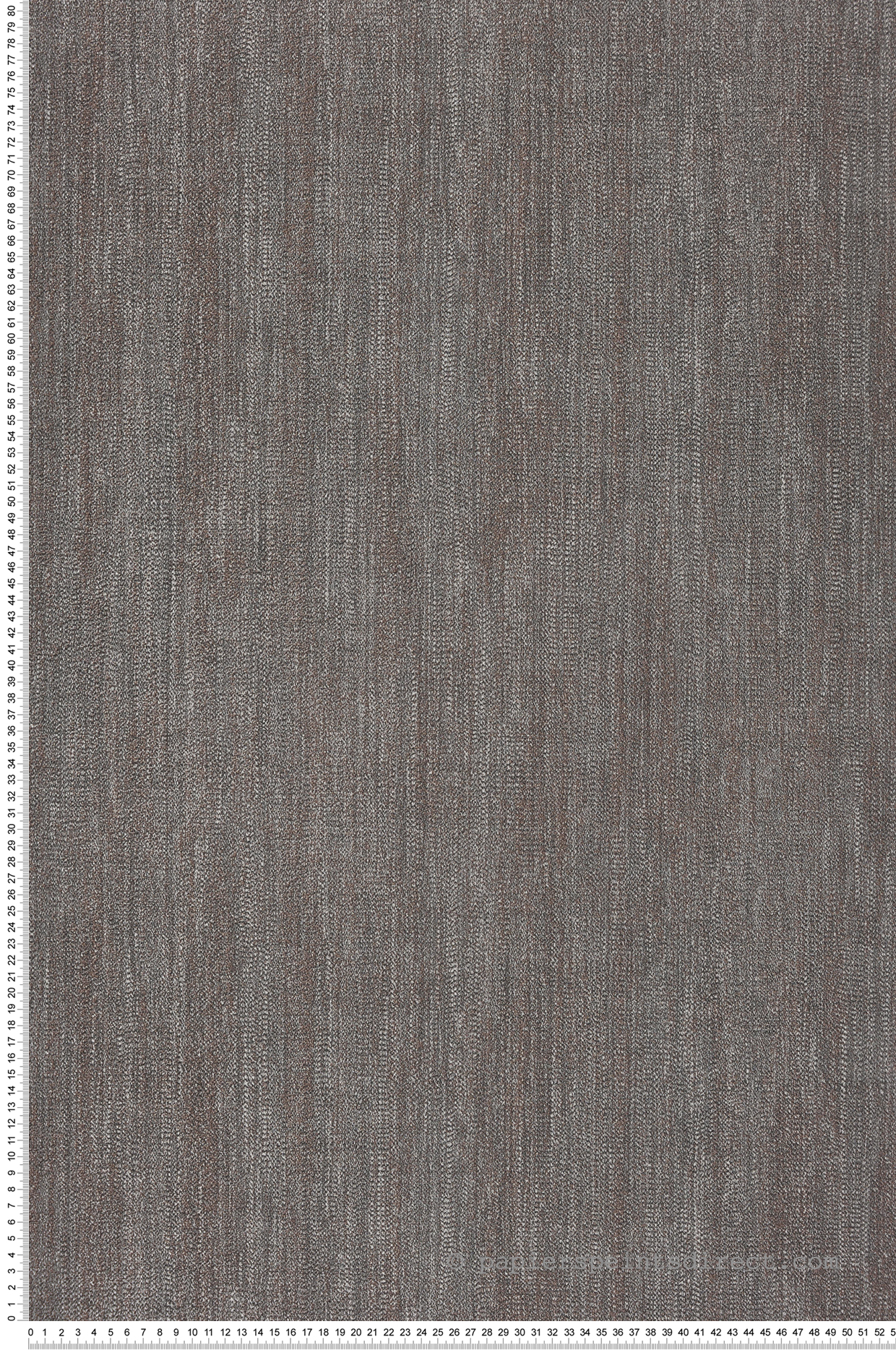 Papier peint Faux Uni Textile gris graphite - Allure de Lutèce | Réf. LTC-AL26213