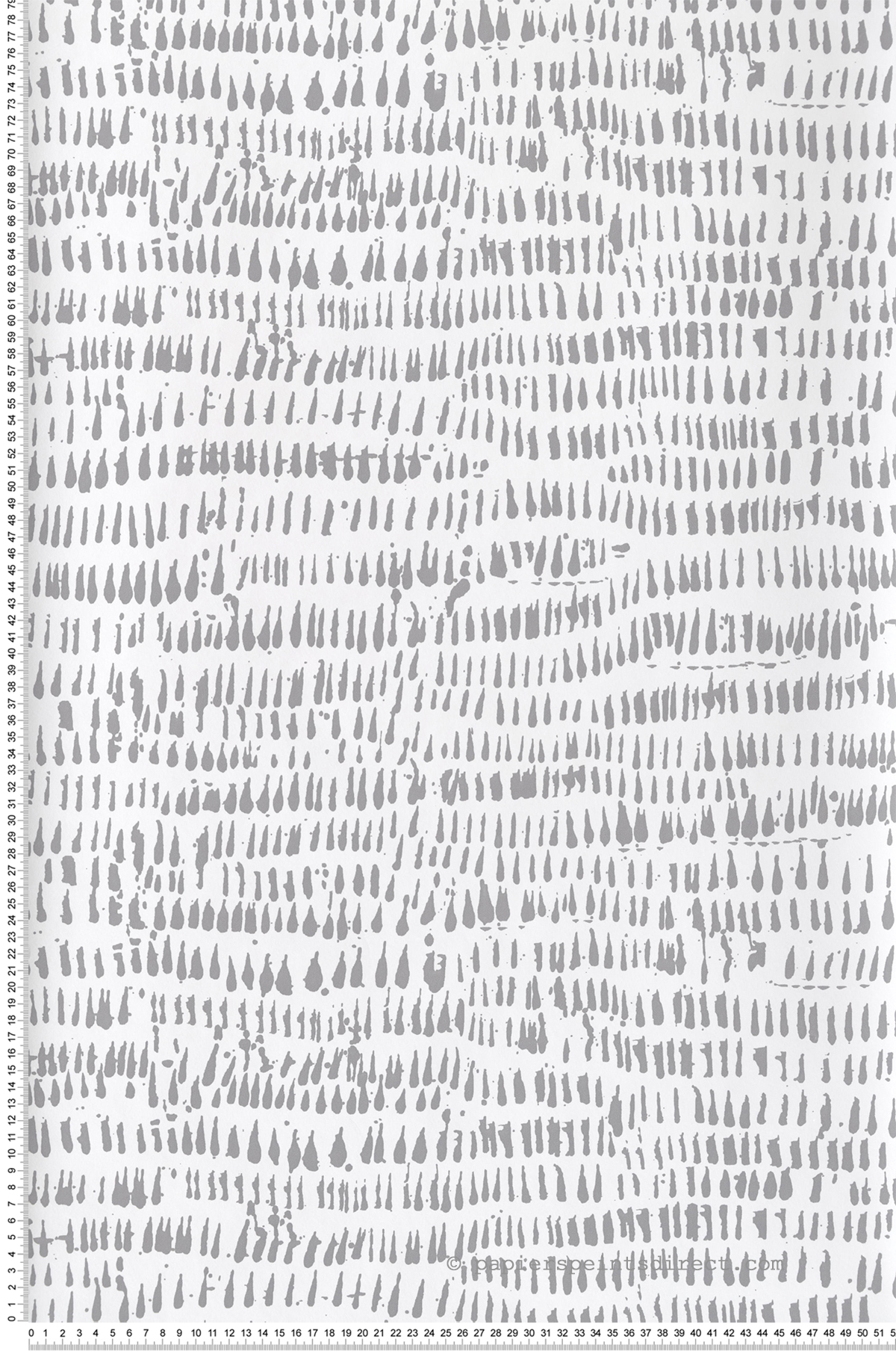 Papier peint Tacheté Gouttes gris - Happy de Lutèce | Réf. LTC-FD24355