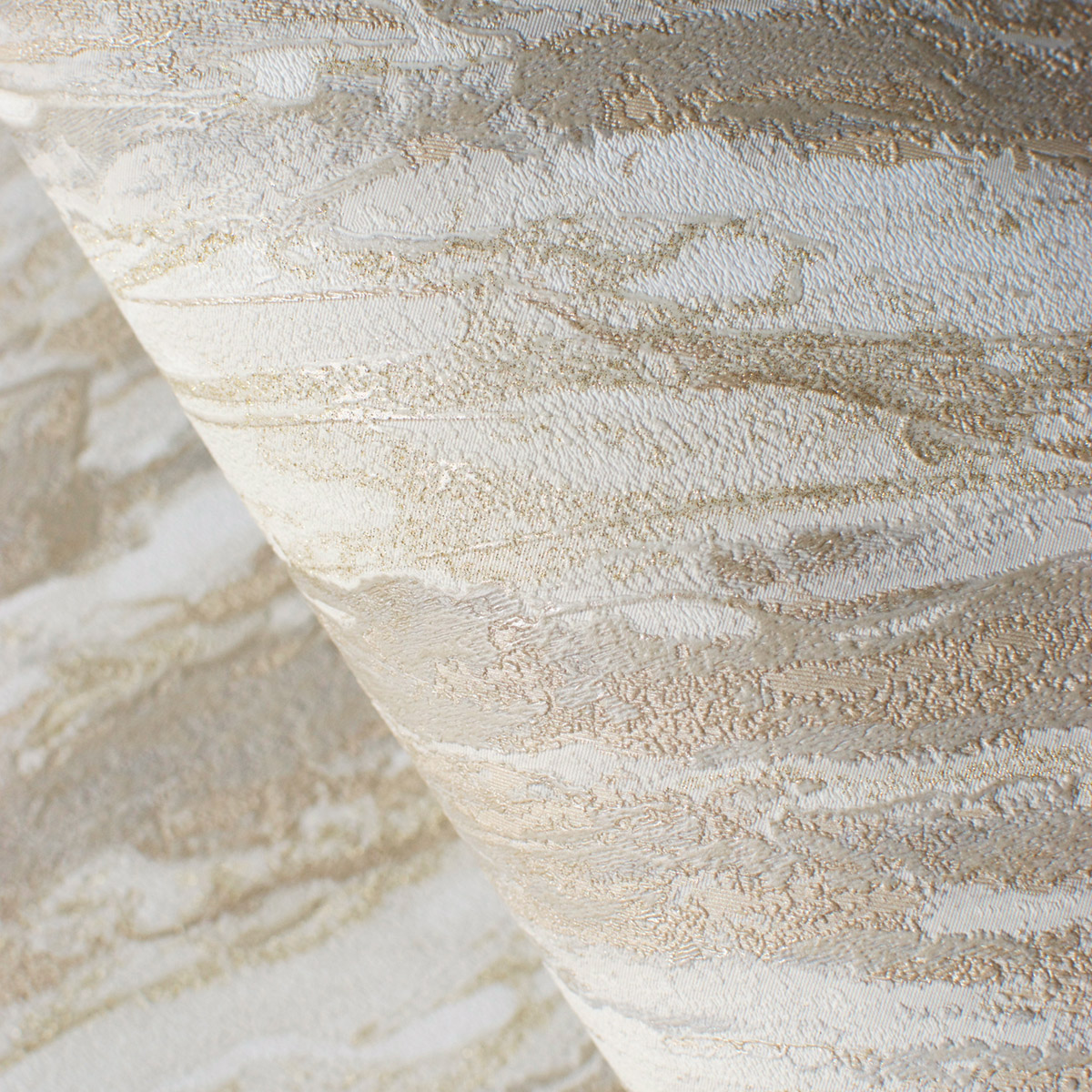 Papier Peint Marbre Paillettes beige doré - Venezia d'Ugépa AMB5| Réf. UGP-M66317