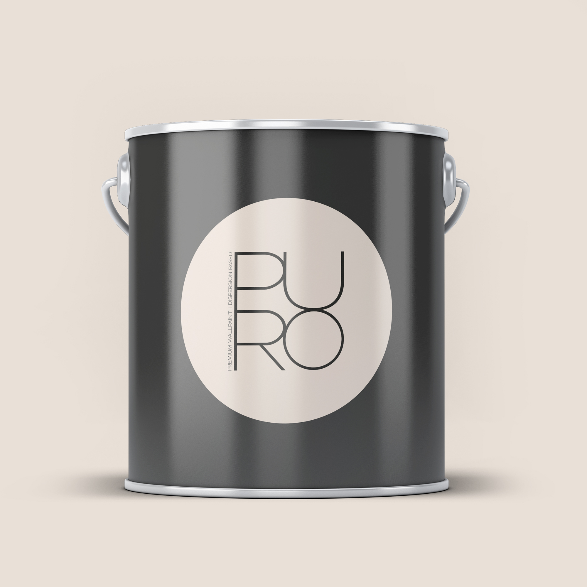 Image d'un pot de 5 litres de peinture Puro crème sandy beige  - c7022