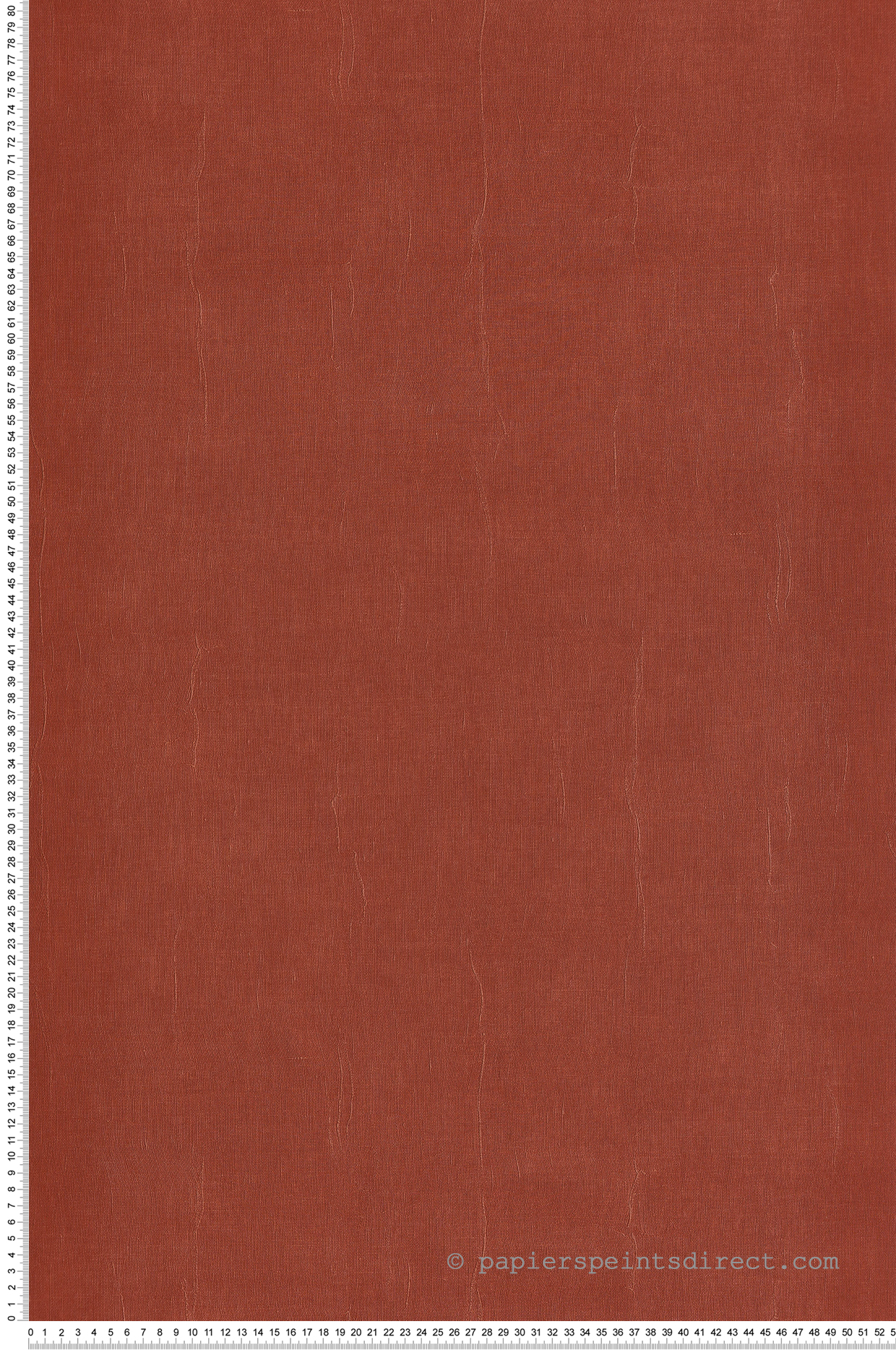 Papier peint Uni Etamine rouille - Etamine de Casadéco | Réf. ETAM200258505