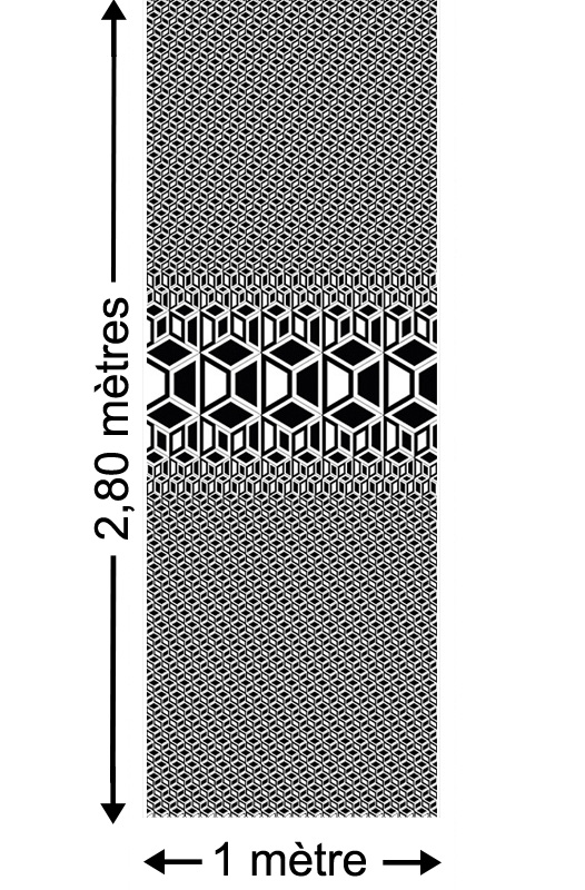 Labirynth - Papier peint lé unique