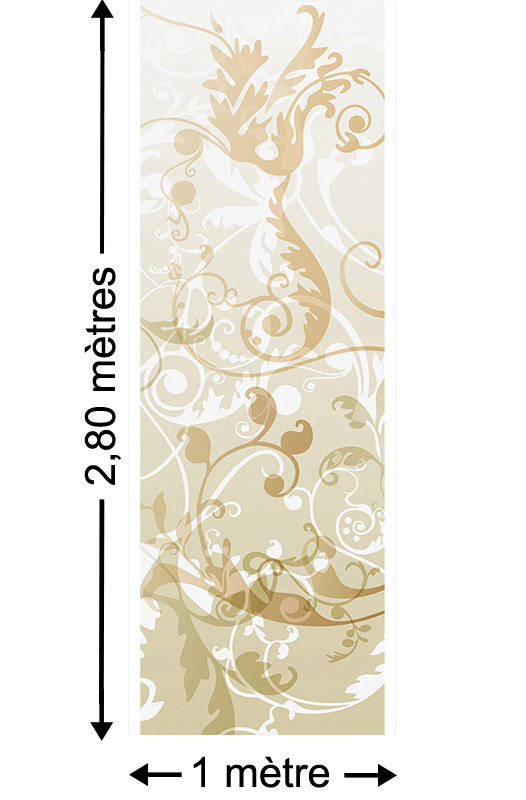 Ornamental Elegance - Papier peint lé unique