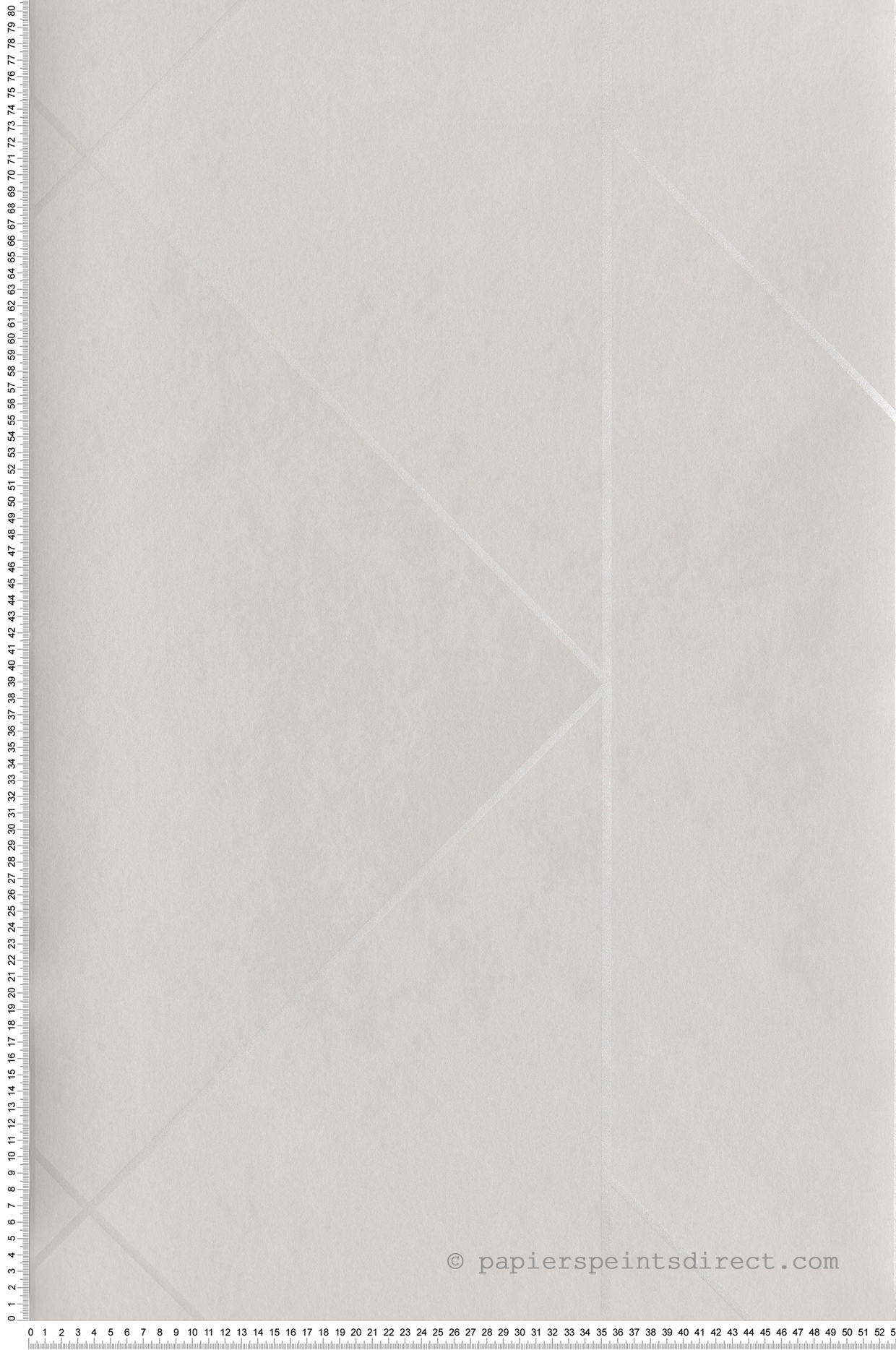 Papier peint Géométrie Pure Métallisé lin argenté - Alchimie de Casadéco | Réf. ALMI89901263