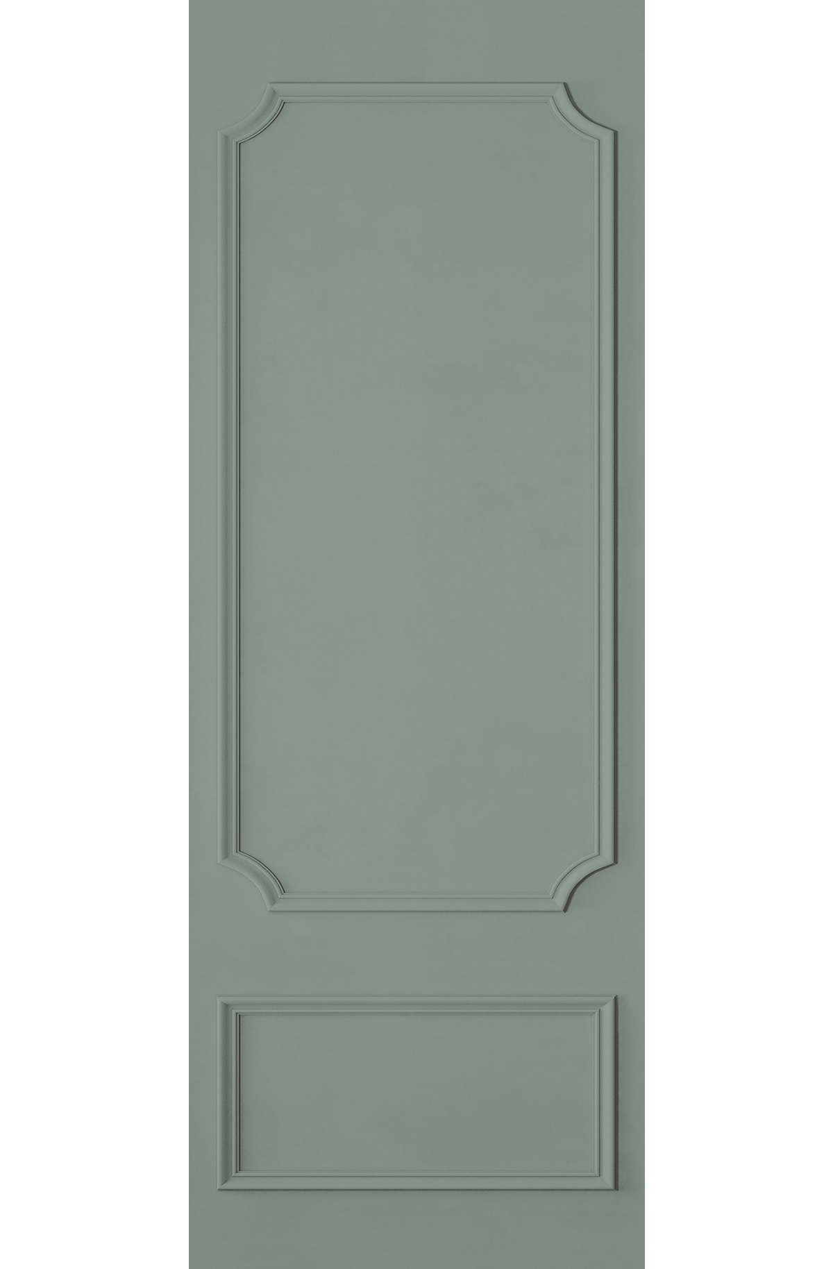 Papier peint panoramique Moulure le Boudoir bleu d'eau 90X250 - Moulures & Co de Casadéco | Réf. MOCO201399422