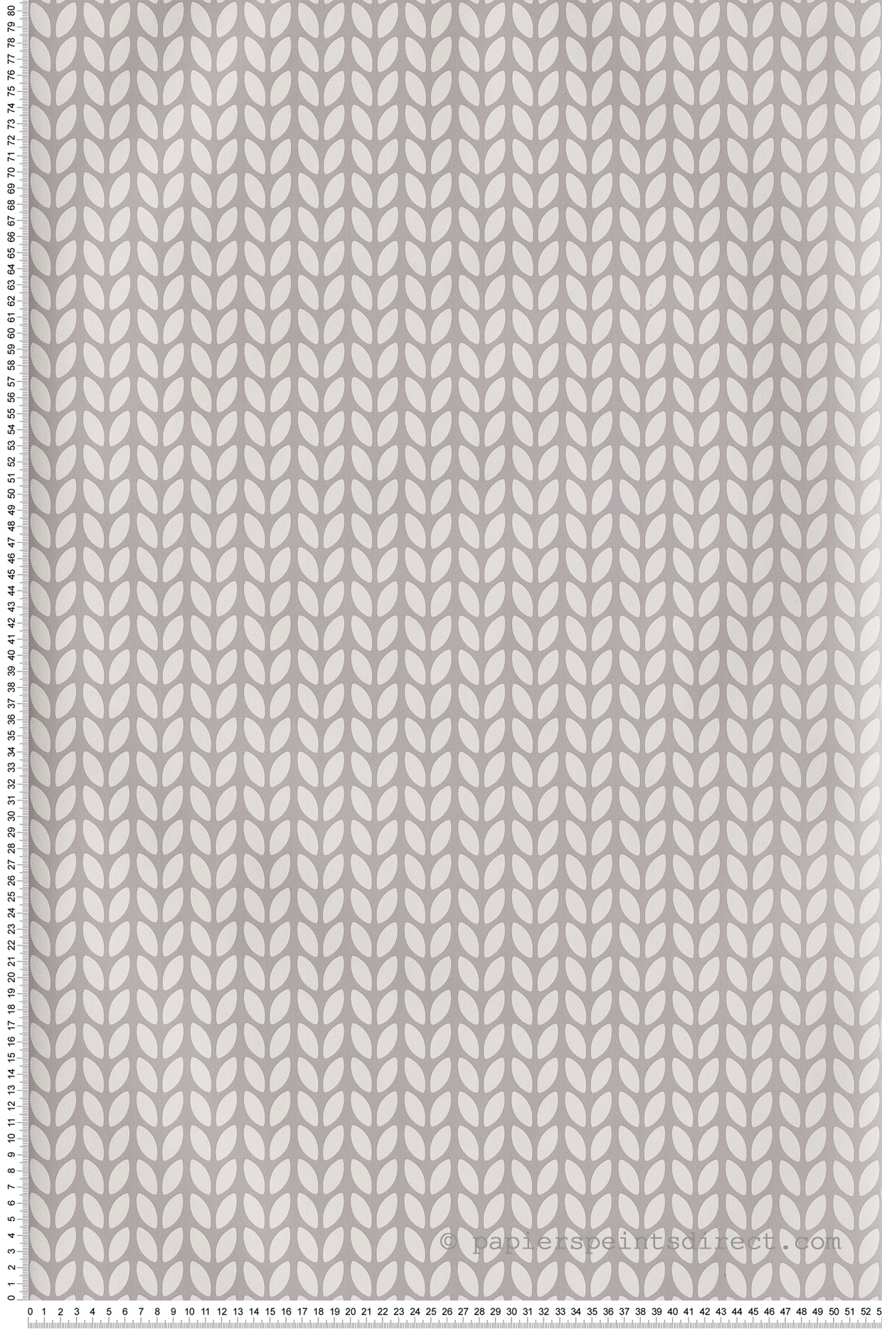 Papier peint graphique Simplicity gris - Hygge de Casélio | HYG100551221