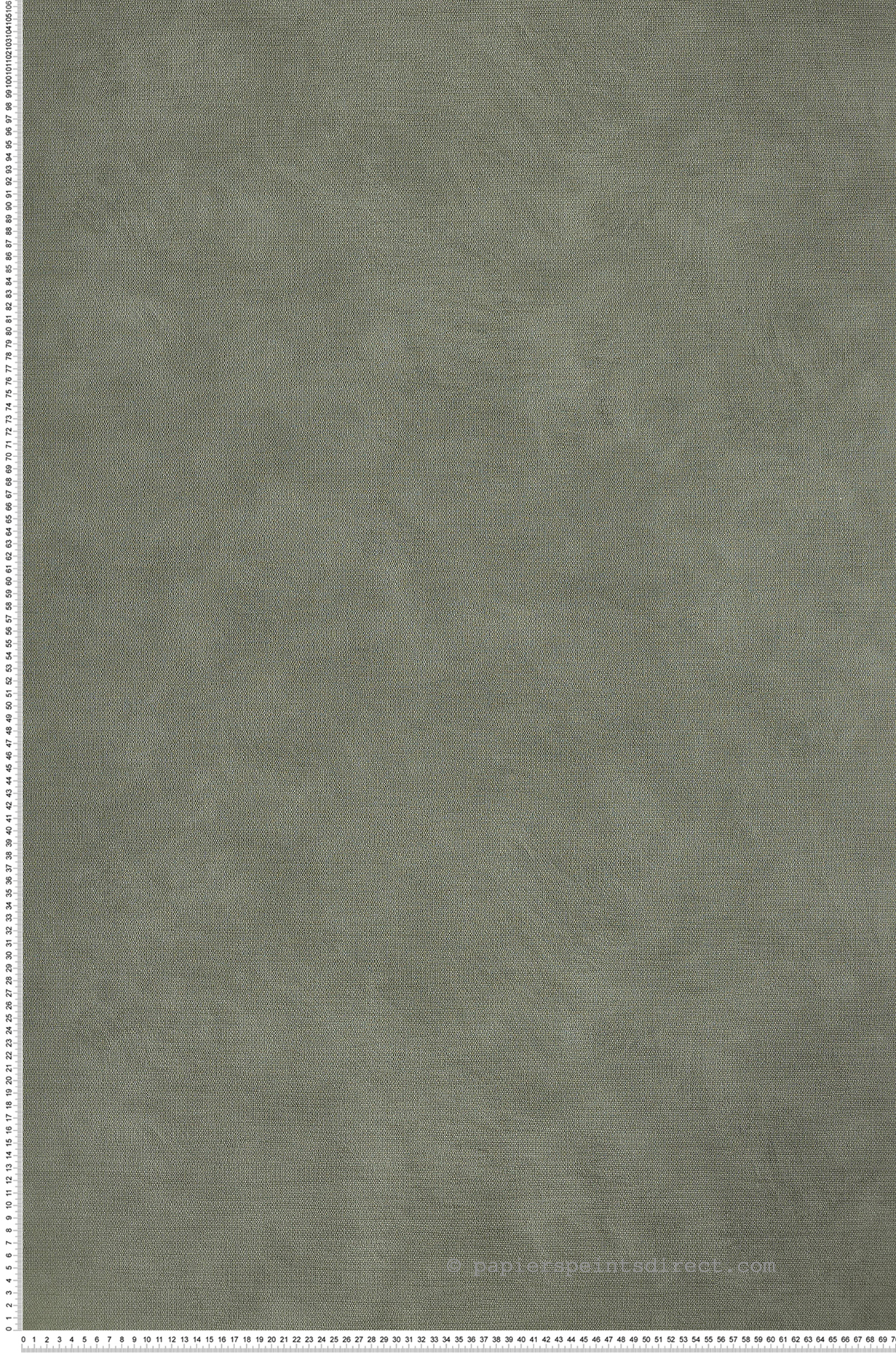 Papier peint Faux Uni Tissage vert lichen - L'Atelier de Casamance | Réf. CAS-75493262