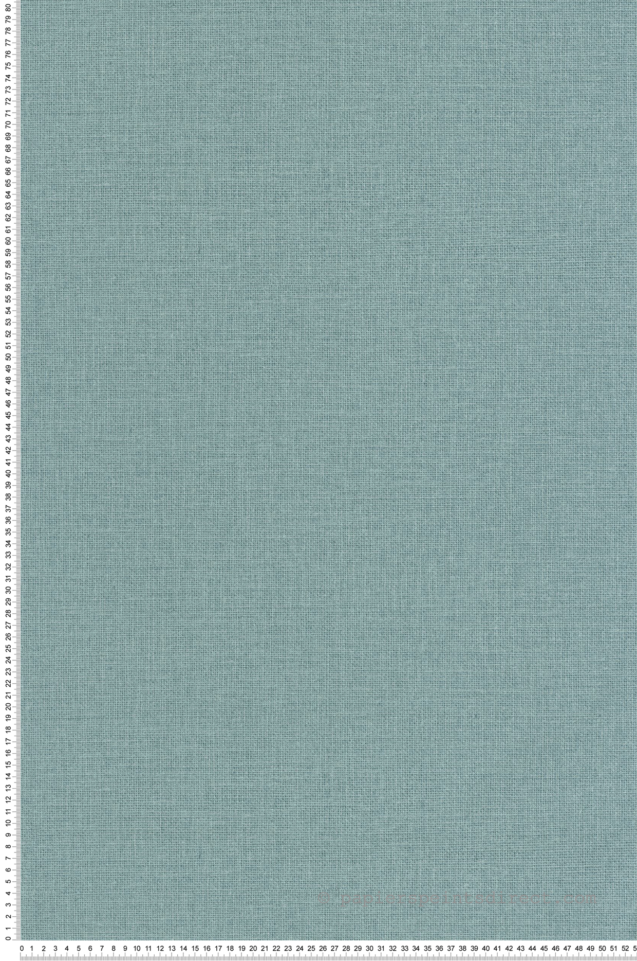 Papier peint Effet Toile de Jute bleu turquoise - Jute de Casélio | Réf. JTE104016226