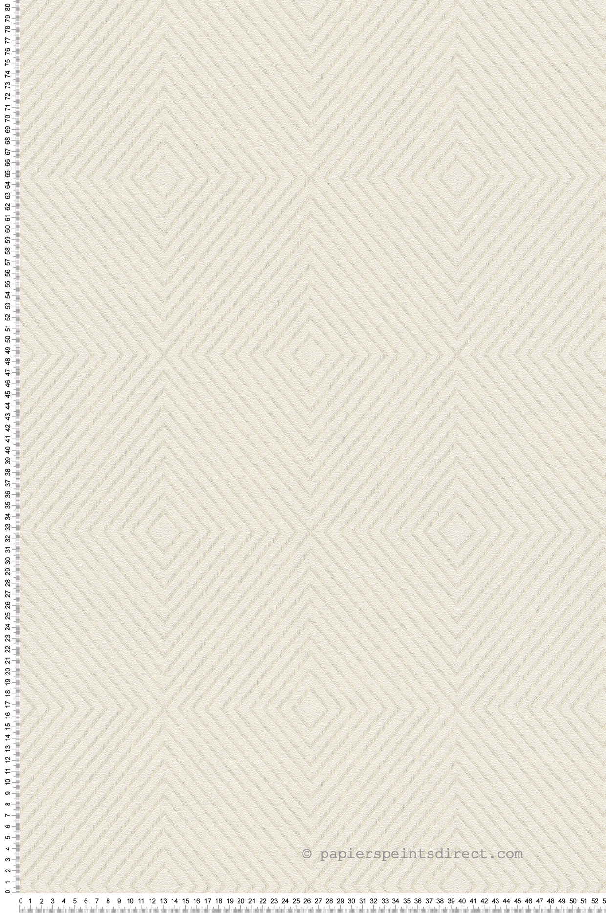 Papier peint Géométrique ivoire - Metropolitan Stories d'AS Création | Réf. SP14694