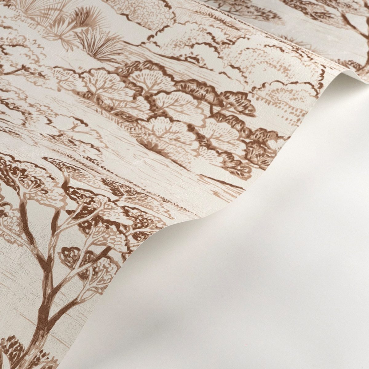 Papier peint Paysage Littoral Arbre terracotta - Sentier des Dunes de Casadéco | Réf. SENT200938242