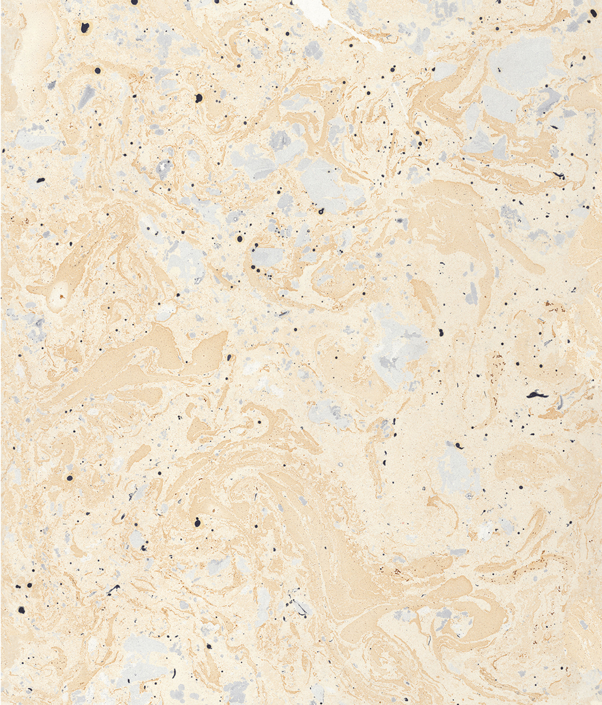 Papier peint panoramique Marbre beige orange S 212 X 250 - Reliefs de Casélio | Réf. RLF106241225