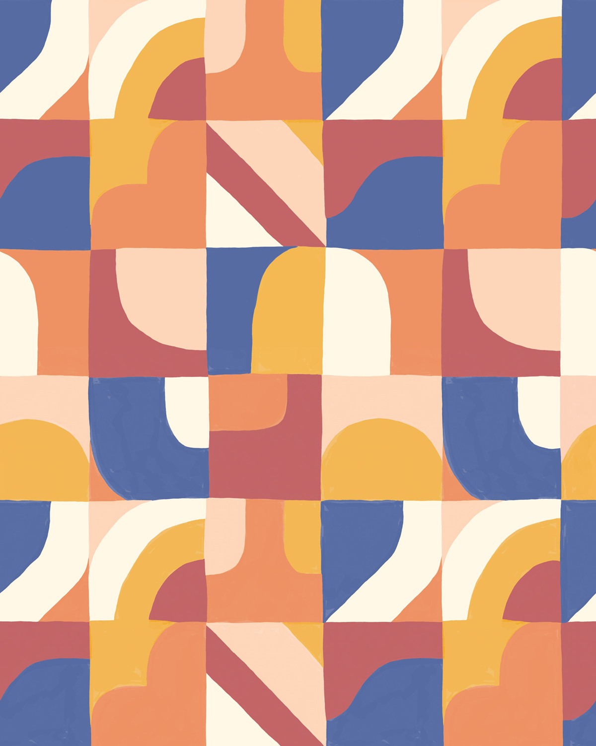 Papier peint panoramique Pop Art So Fun multicouleurs S 200X250 - Pimp My Wall de Casélio | Réf. PMW104796305