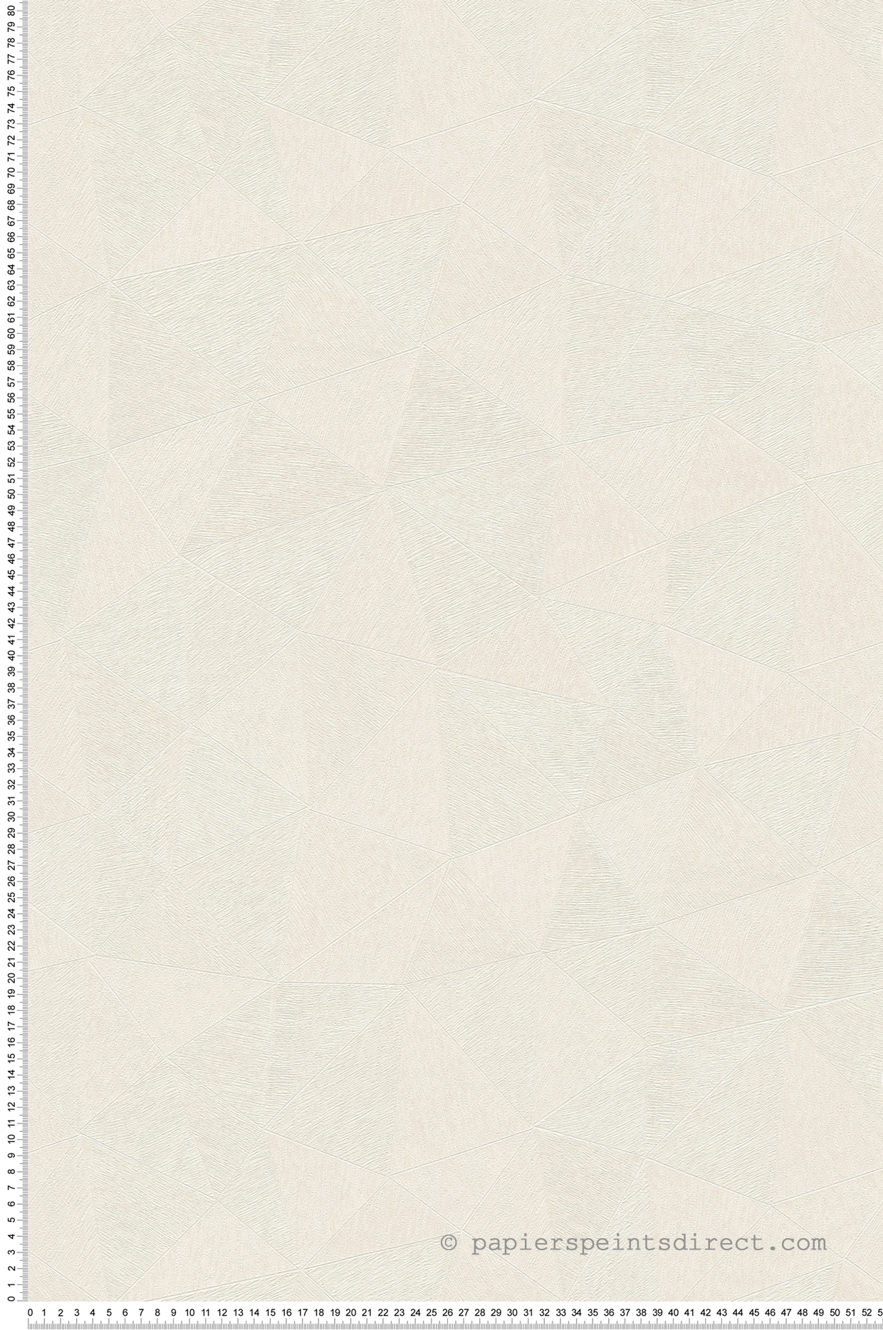 Papier peint Triangle Texture Bali blanc cassé - Metropolitan Stories 3 d'A.S. Création | Réf. AS-391292