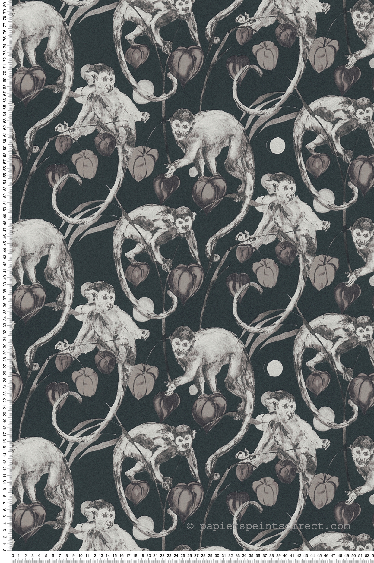 Papier peint Singe Capucins noir - Change is good de Michalsky | Réf. MC-37982-2