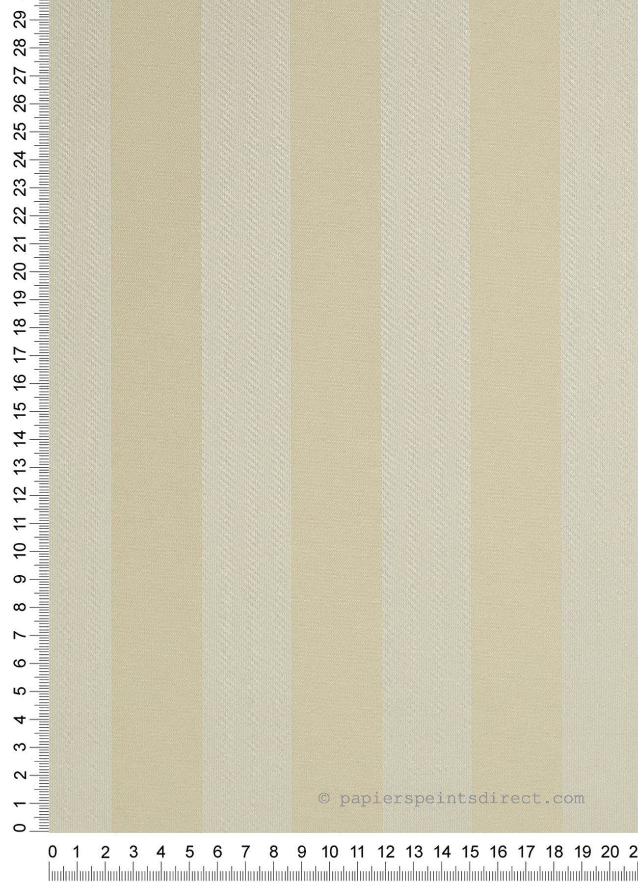 Tissu mural Rayure Satiné jaune pâle - Textil'In de Montecolino | Réf. MC-TIN215572