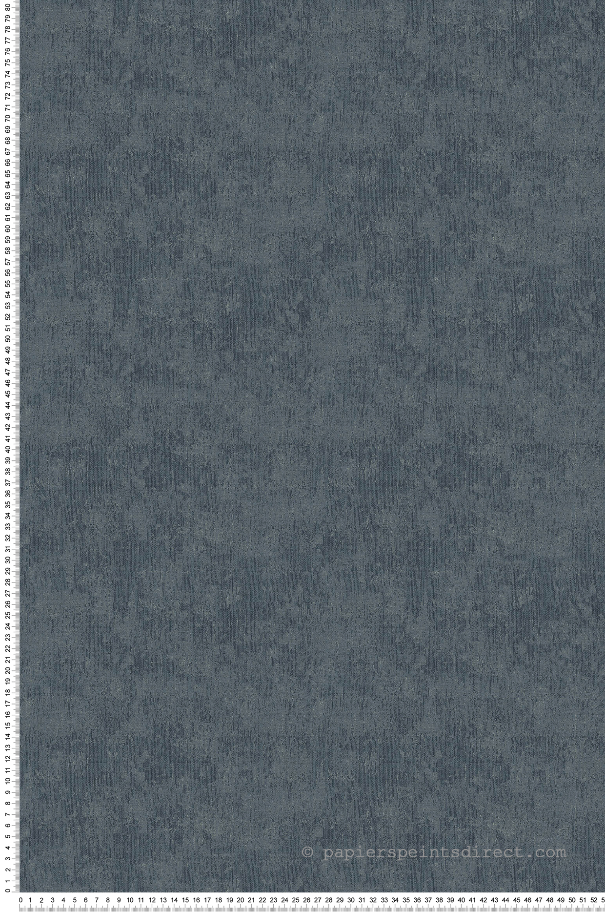 Papier peint Faux Uni Fidji bleu pétrole - Fidji de Lutèce | Réf. LTC-8511-4