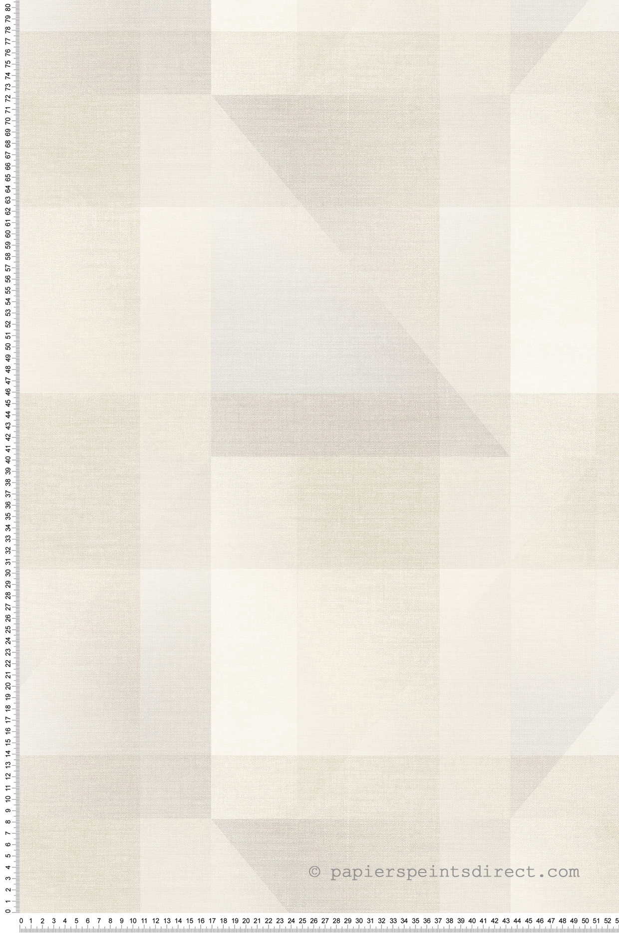 Papier peint Patchwork Géométrique Edward beige - Carnaby Street de Casadéco | Réf. CARN200501958