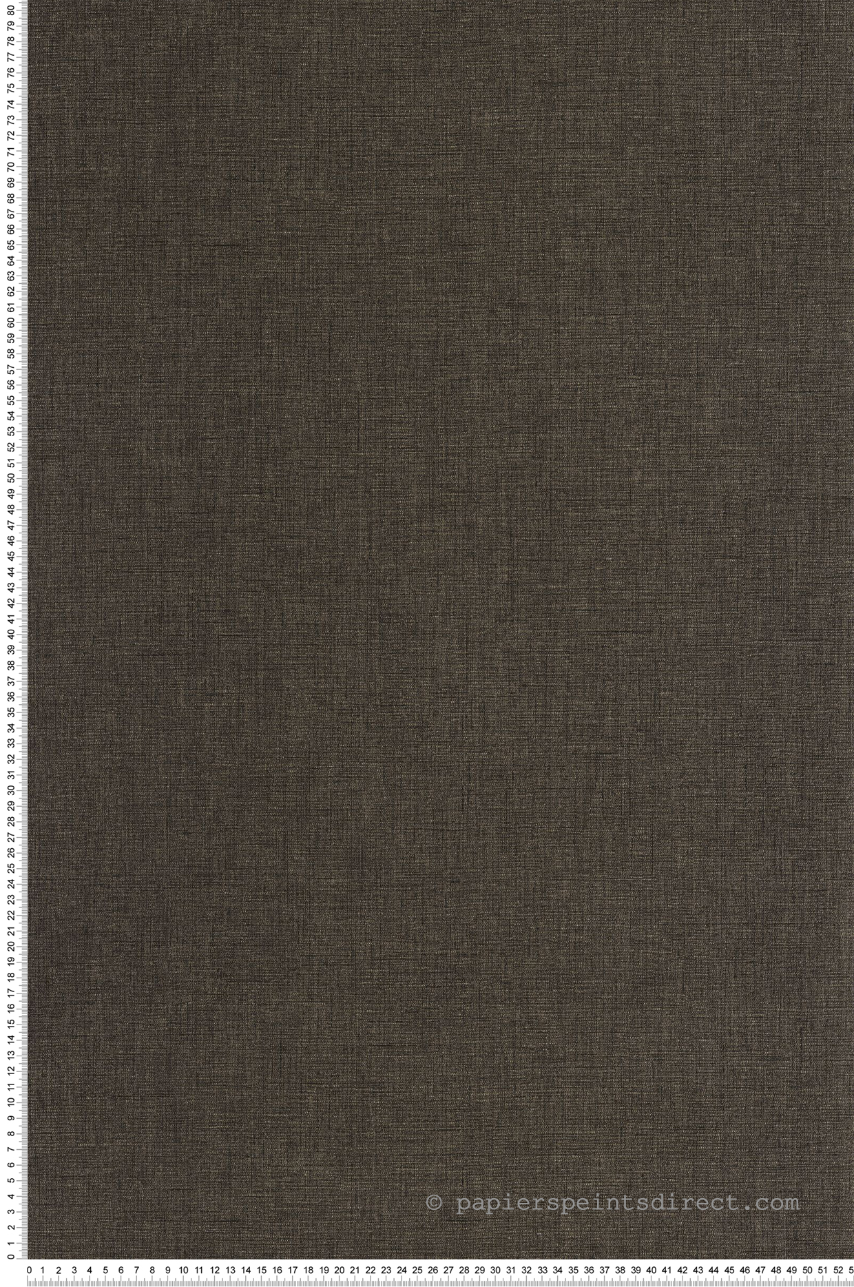 Papier peint Uni Lin Caractère Métallisé anthracite doré - Seaside de Casadéco | Réf. SEAS201179889