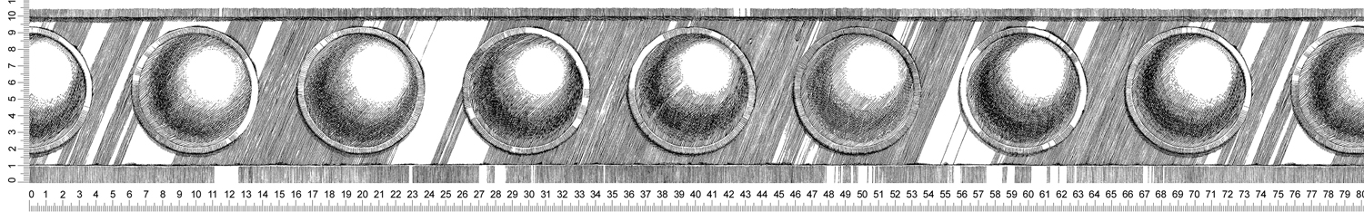 Frise noir et blanc - Collection Catherine Gran de Edmond Petit