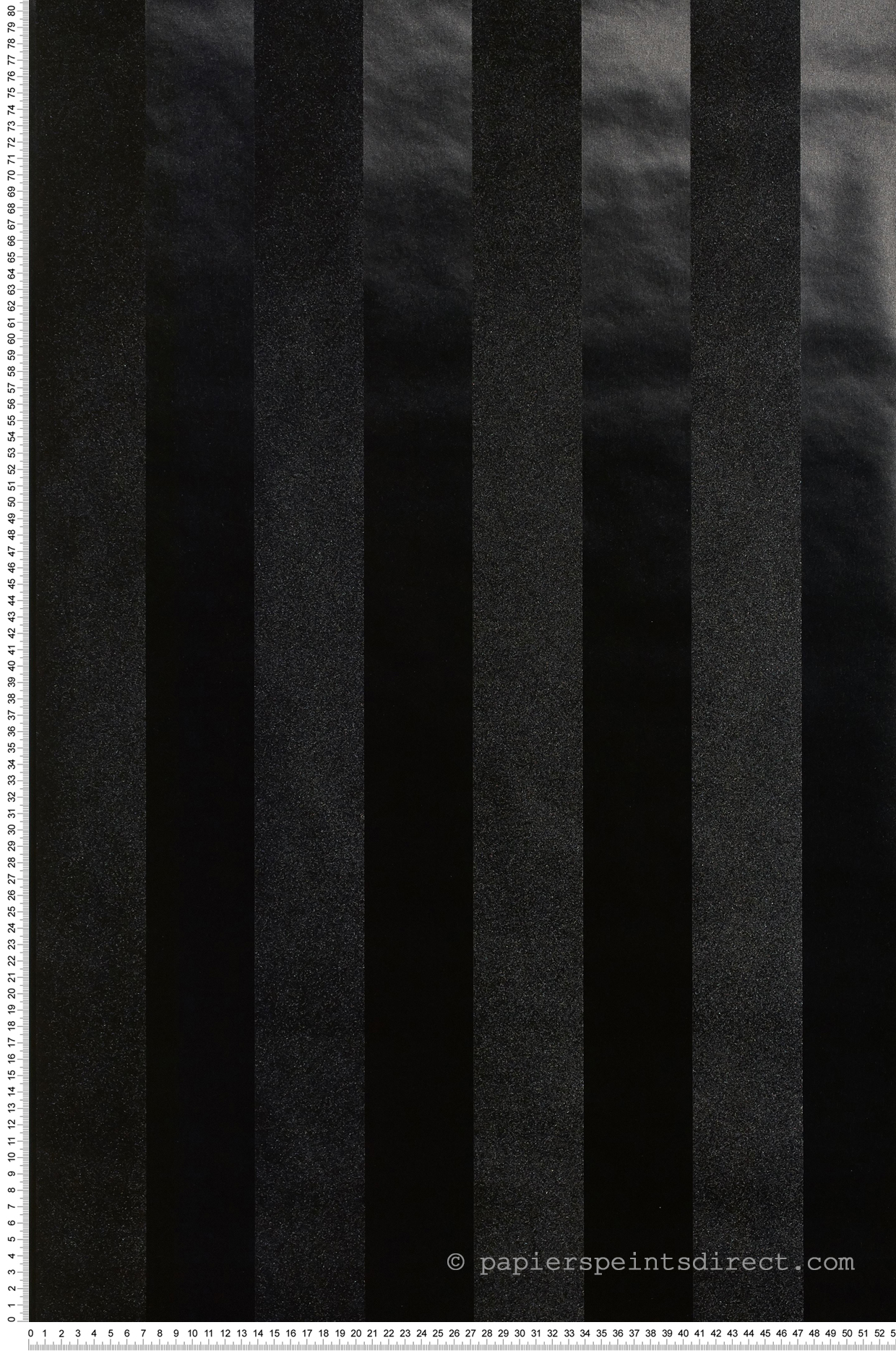 Papier Peint Rayures irisées noires - Jeux de rayures 2 de Lutèce  | Réf. LTC-G67556