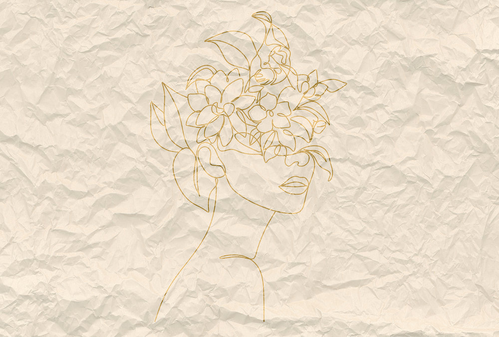 Papier peint panoramique Portrait Paper Face 2 - Référence DD120201 - Intissé 200g/m2 - Standard 400 x 270