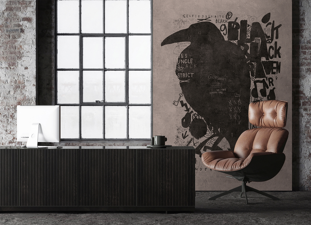 Papier peint panoramique Walls by Patel 3 - Référence DD122540 - Intissé 200g/m2 - 200 x 270 cm