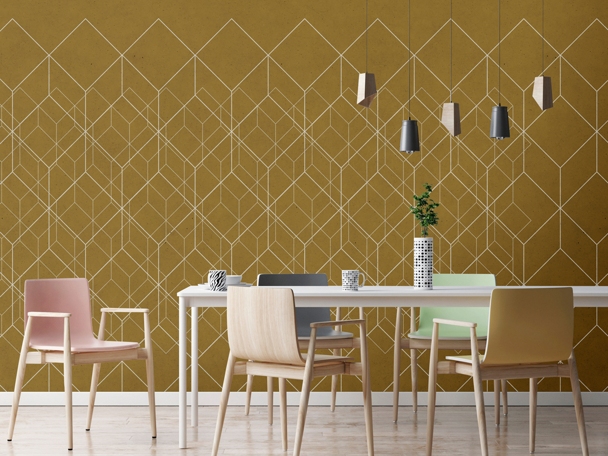 Papier peint panoramique Graphique Network 2 - Référence DD110901 - Intissé 200g/m2 - Standard 400 x 270