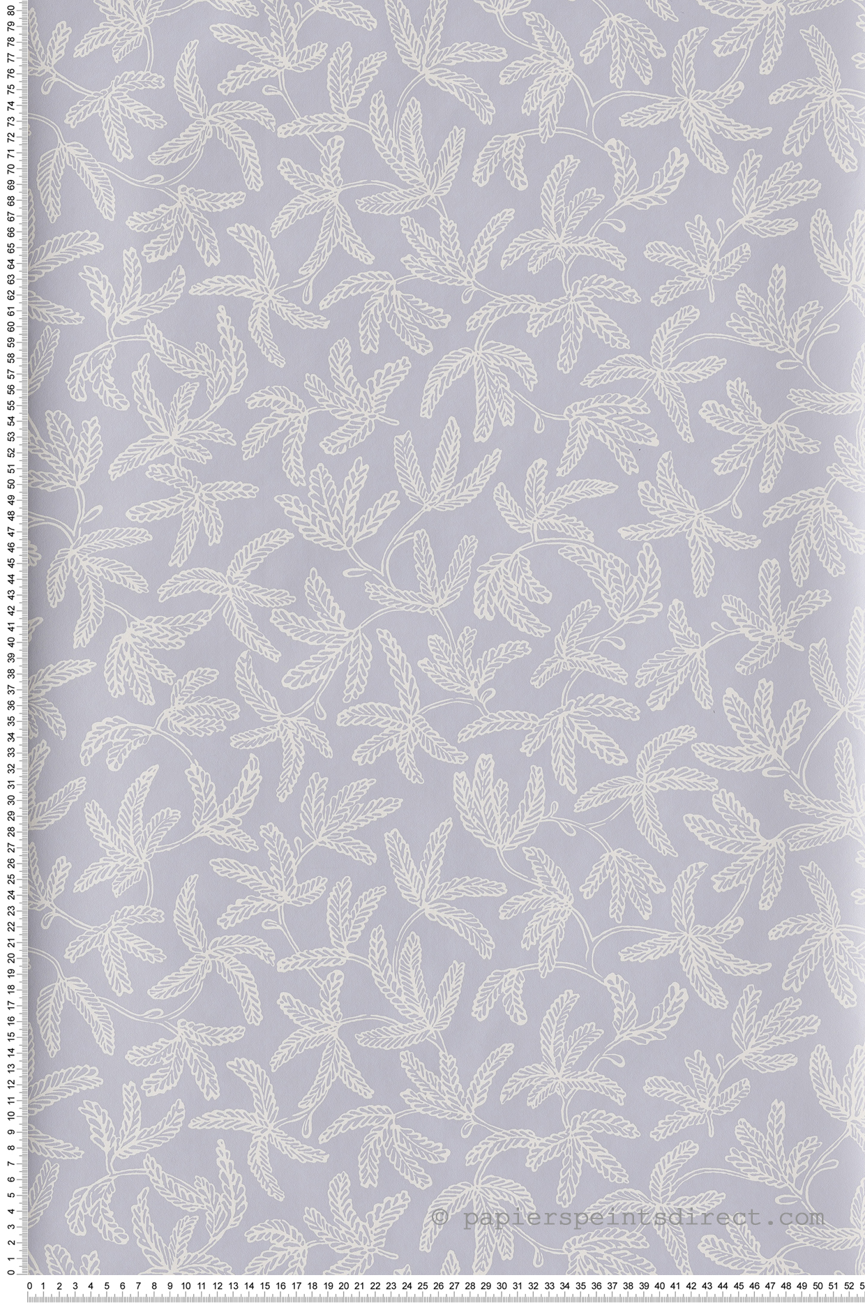 Papier peint feuillage Cocoon gris - Hygge de Casélio | HYG100579331