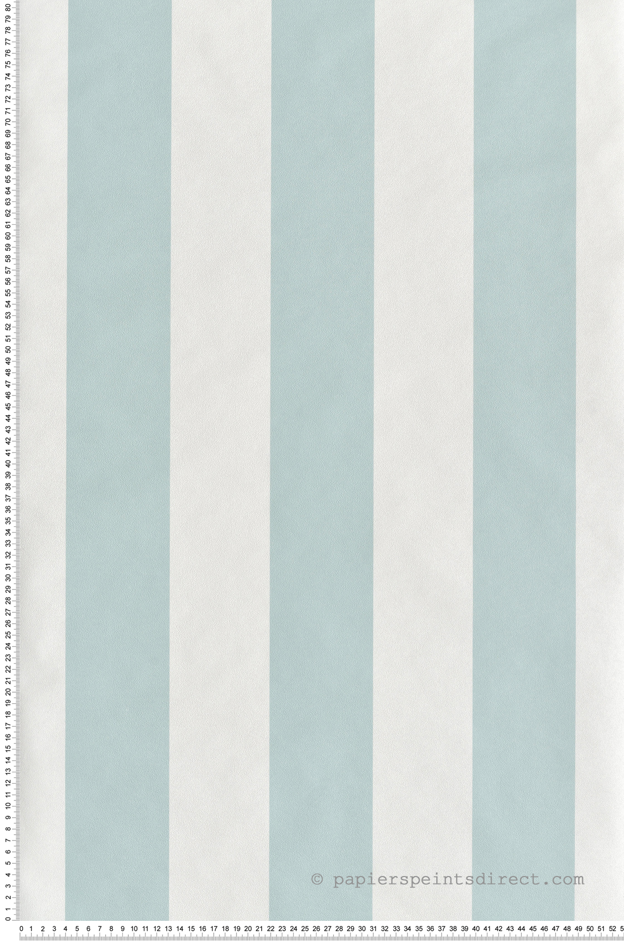 Papier Peint Rayure Pastel bleu doux - Illusion d'Ugépa | Réf. UGP-A83711