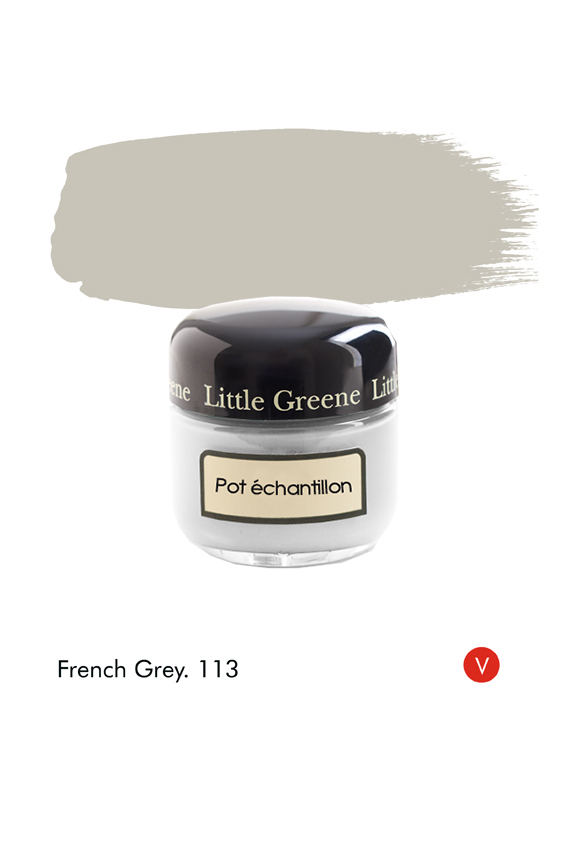 Pot échantillon French Grey (Victorian) n°113 - Finition Absolute Matt Emulsion