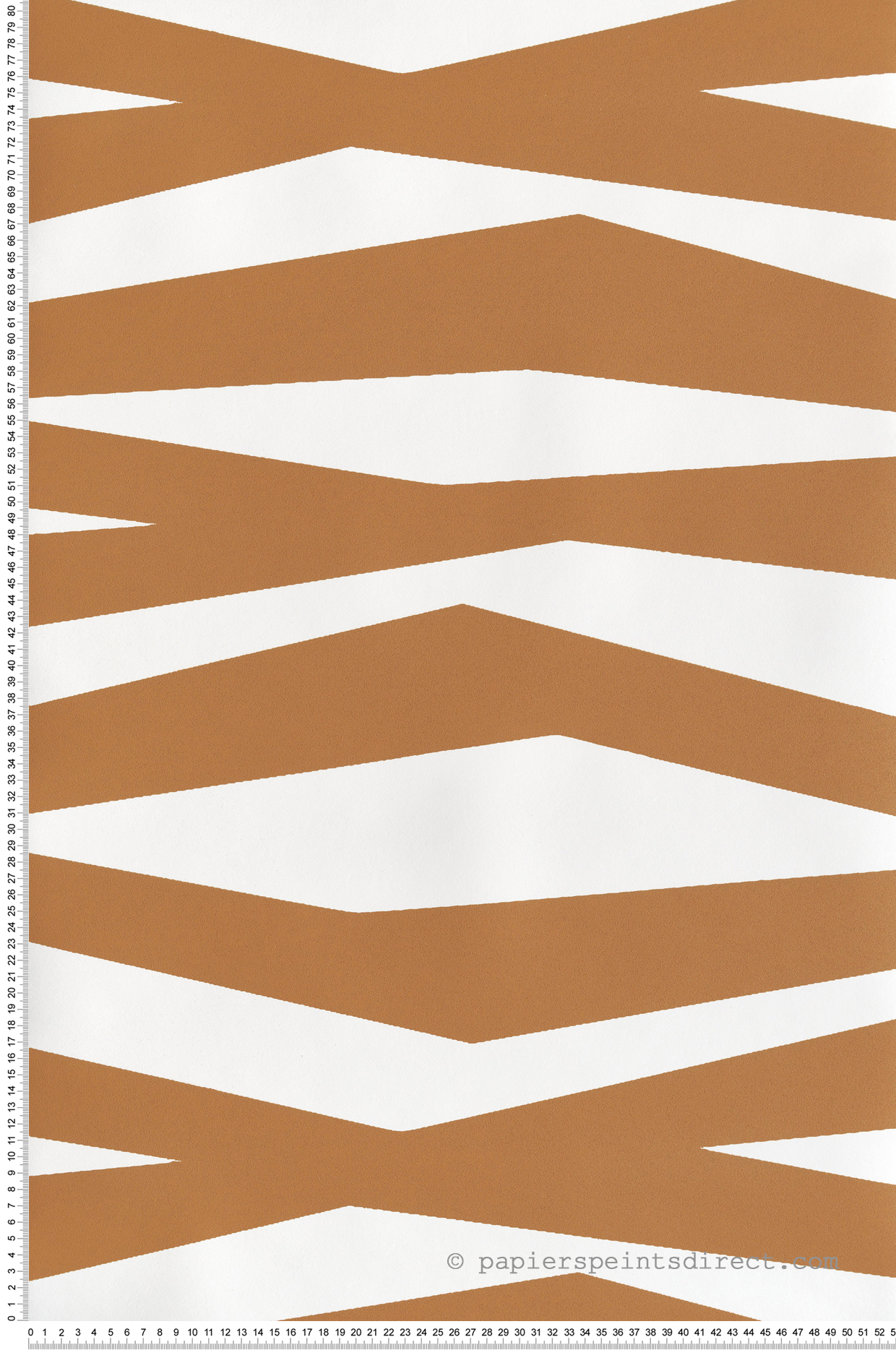 Papier peint Rayures Zebra camel - Color Game de Casadéco | Réf. GAME200632772