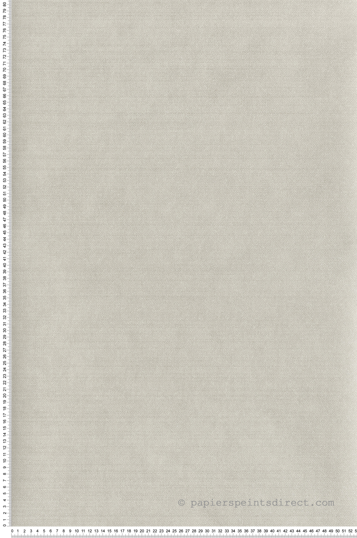 Papier peint Faux Uni Jute Dixie blanc lin nacré - Havana de Masureel | Réf. MAS-GAT605