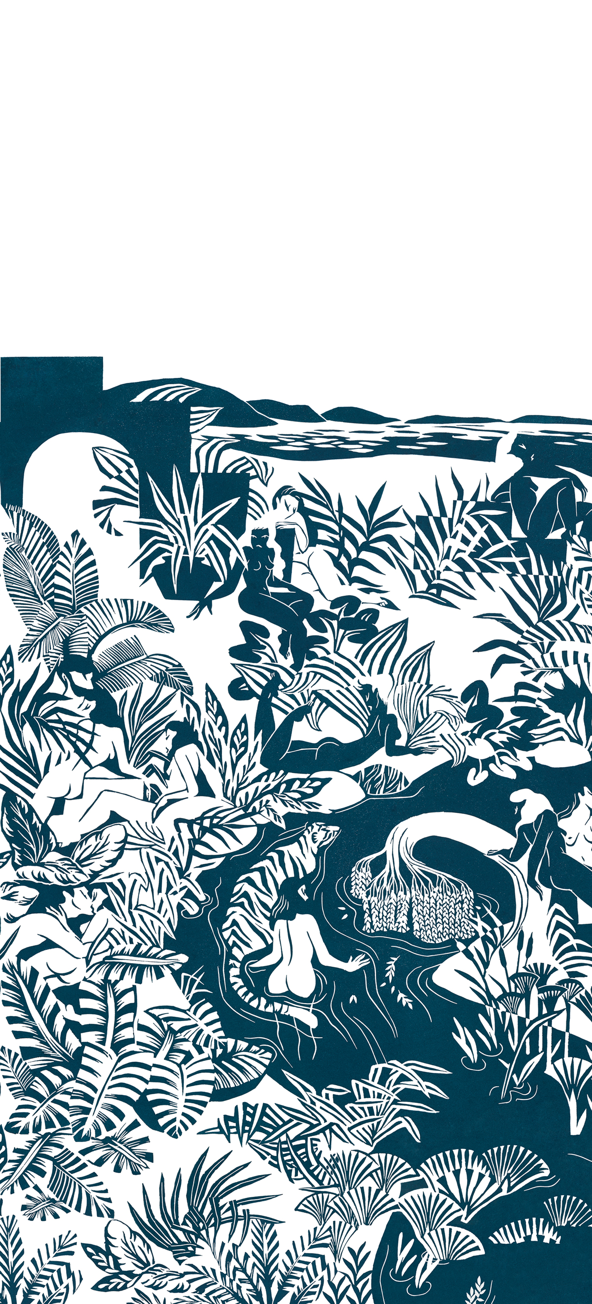 Papier peint panoramique Eternelles Original A 1/2/3 - Isidore Leroy