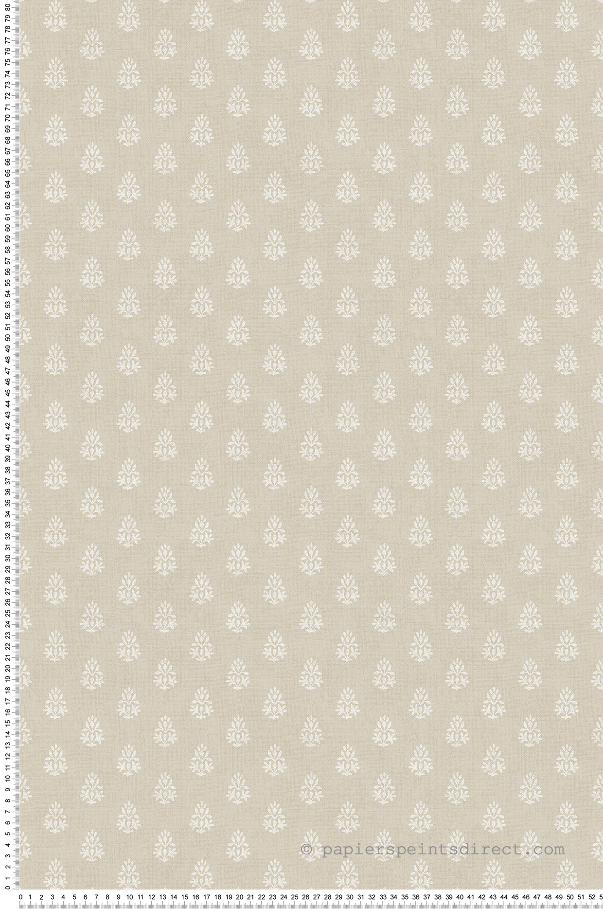 Papier peint Mini Buisson beige - Aristide de Lutèce | Réf. LTC-3859-2