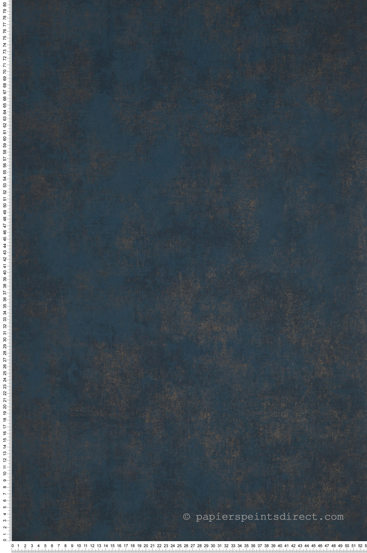 Papier peint Faux uni irisé bleu encre - Montsegur de Casadéco | Réf. MTSE80836466