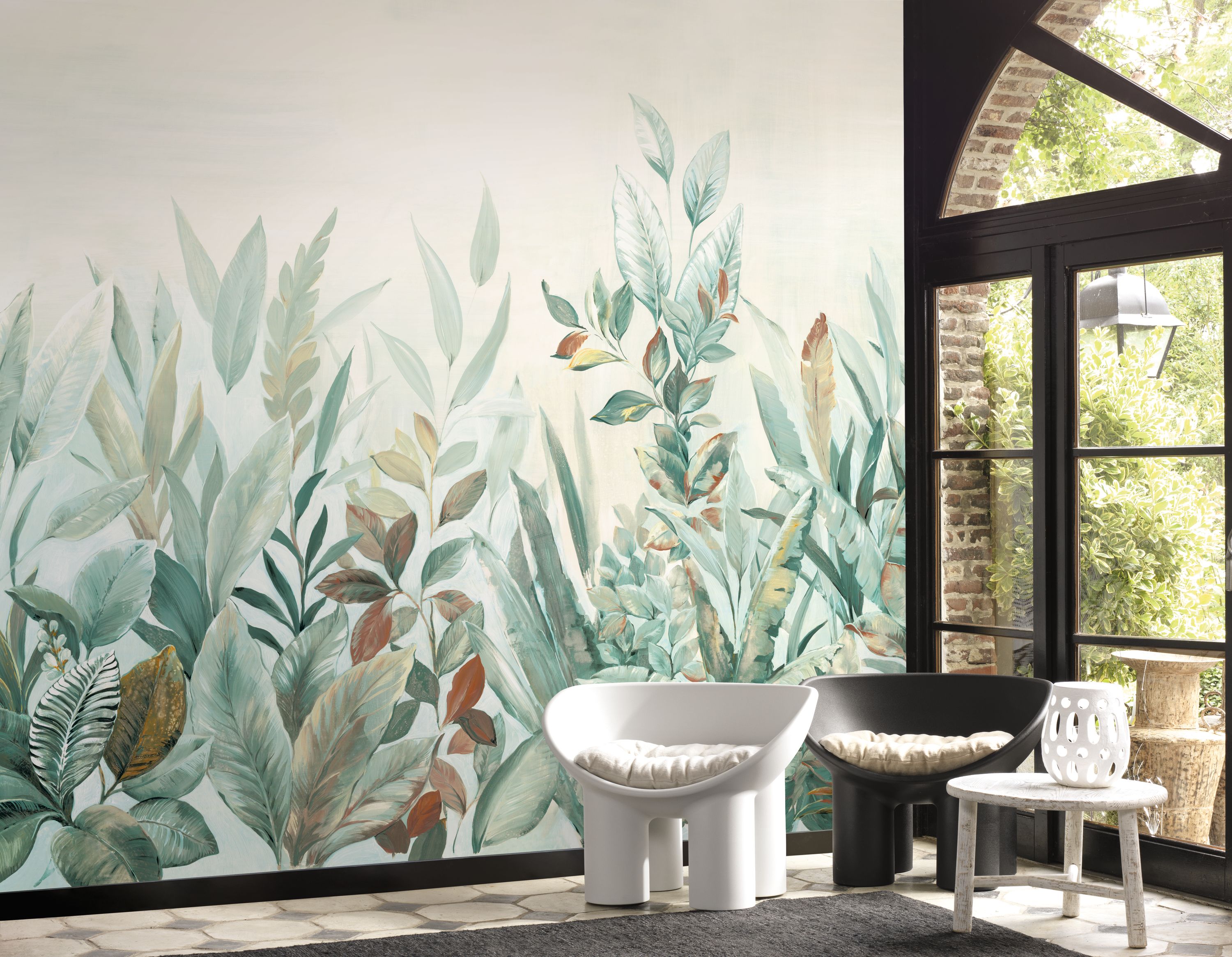 Papier peint panoramique Nature Sauvage L vert 400x310 - Wonderwalls de Casadéco | Réf. WDWS89117712