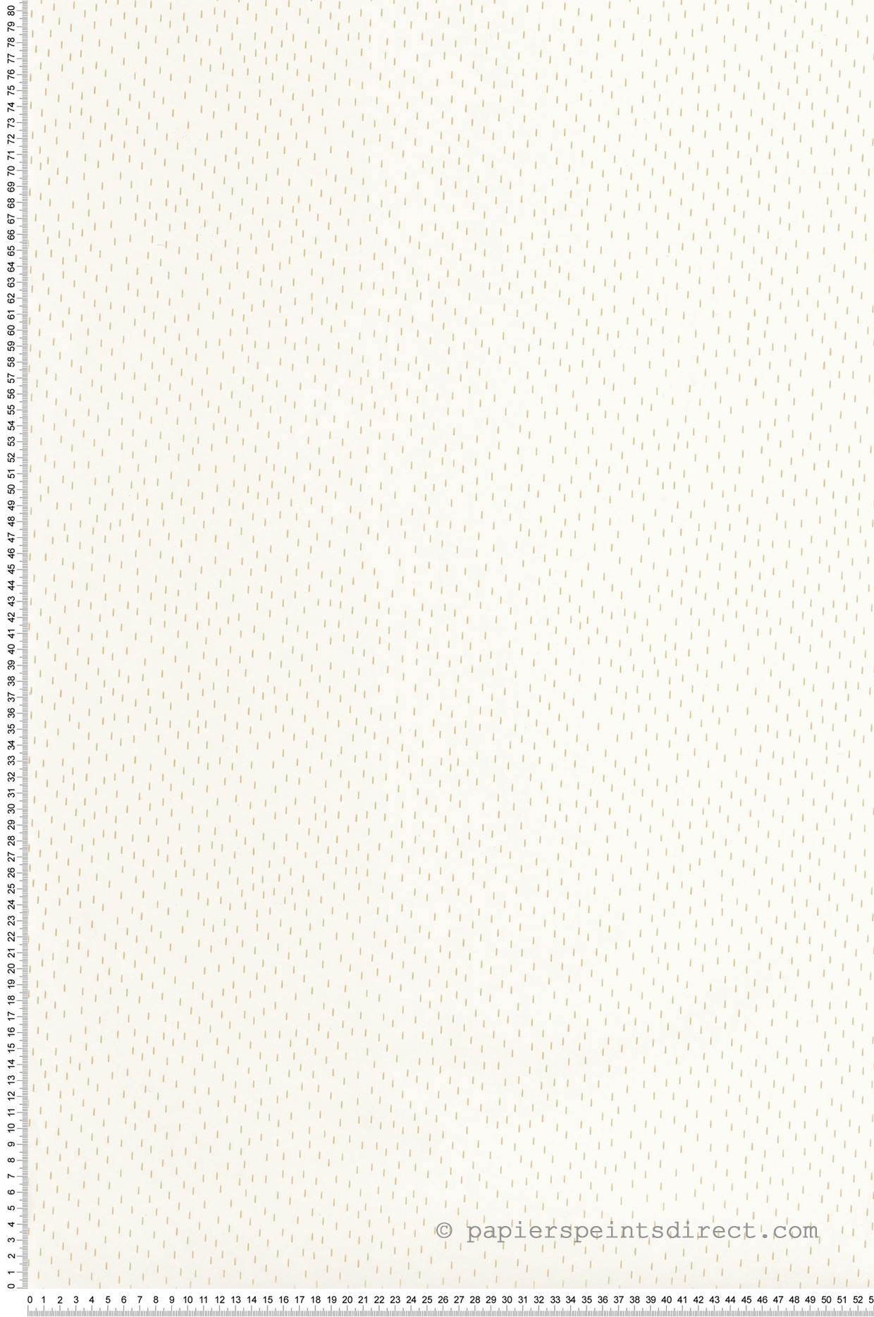 Papier peint Petits Traits Eden blanc nacré - L'Epopée de Casélio | Réf. EPO103731015