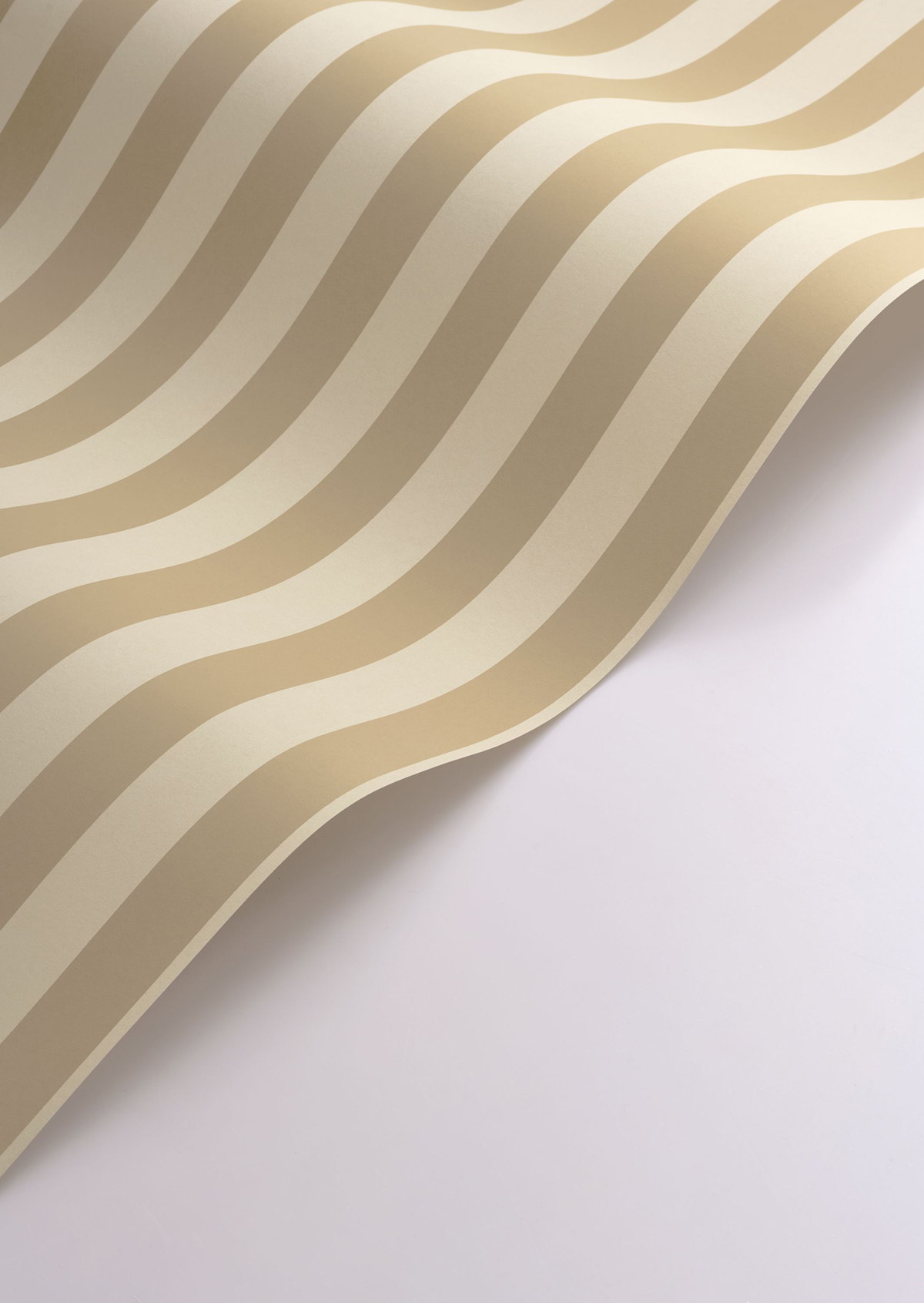 Papier peint Rayure Mate Elizabeth beige crème - Heritage de Casadéco AMBV | Réf. HETA201241360