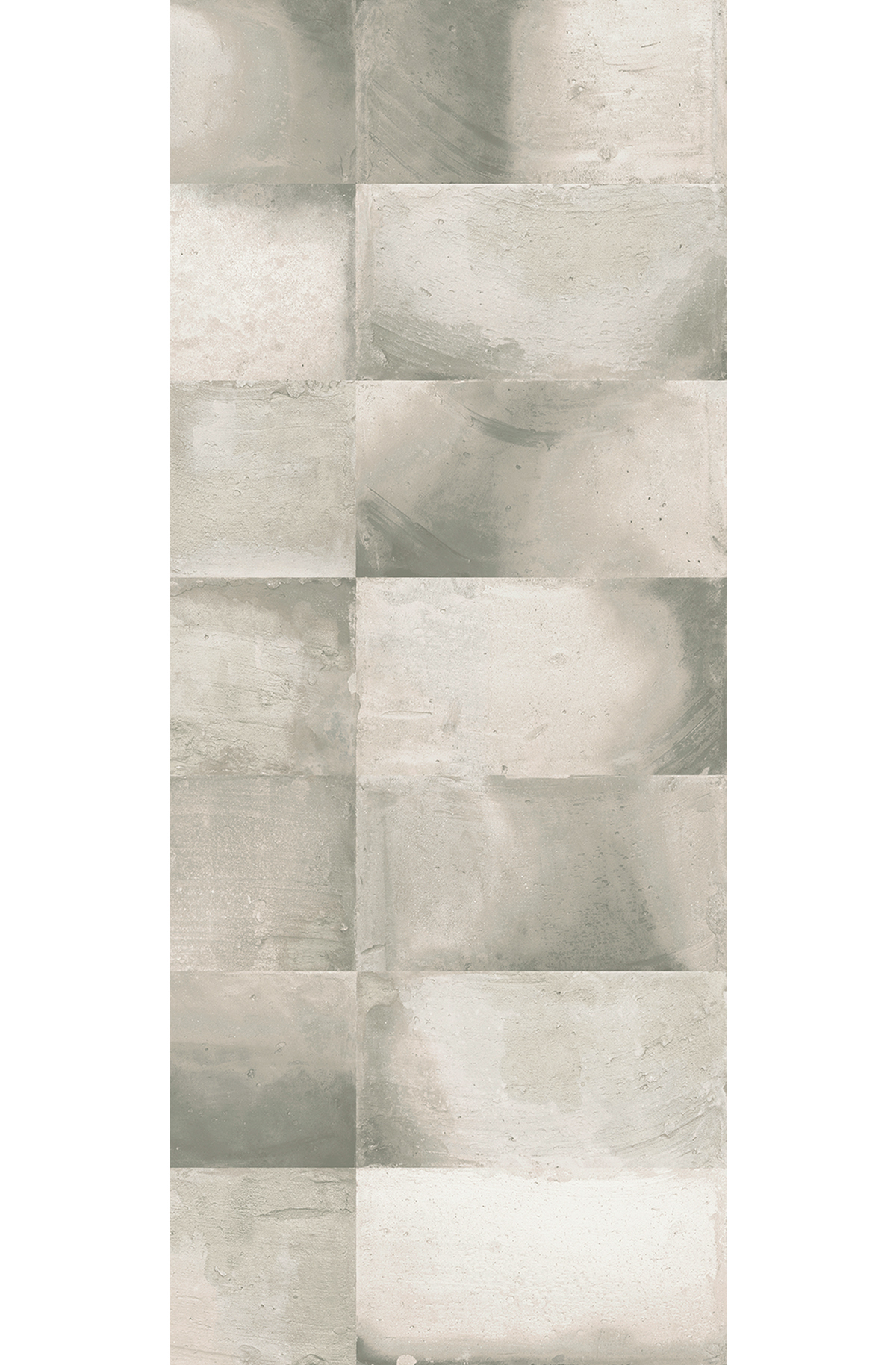 Papier peint panoramique Carrelage Travertin Teo gris clair - B H260 - Wall Designs IV de Masureel | Réf. MAS-DG4TEO1012-260