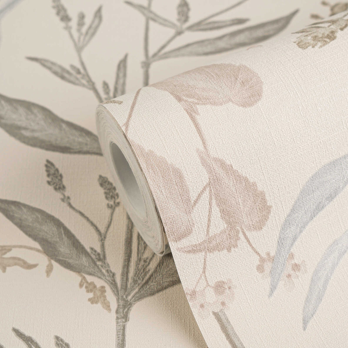 Papier peint Botanique Aquarelle Herbes beige - Vibes & Styles d'A.S. Création AMB6| Réf. AS-790091