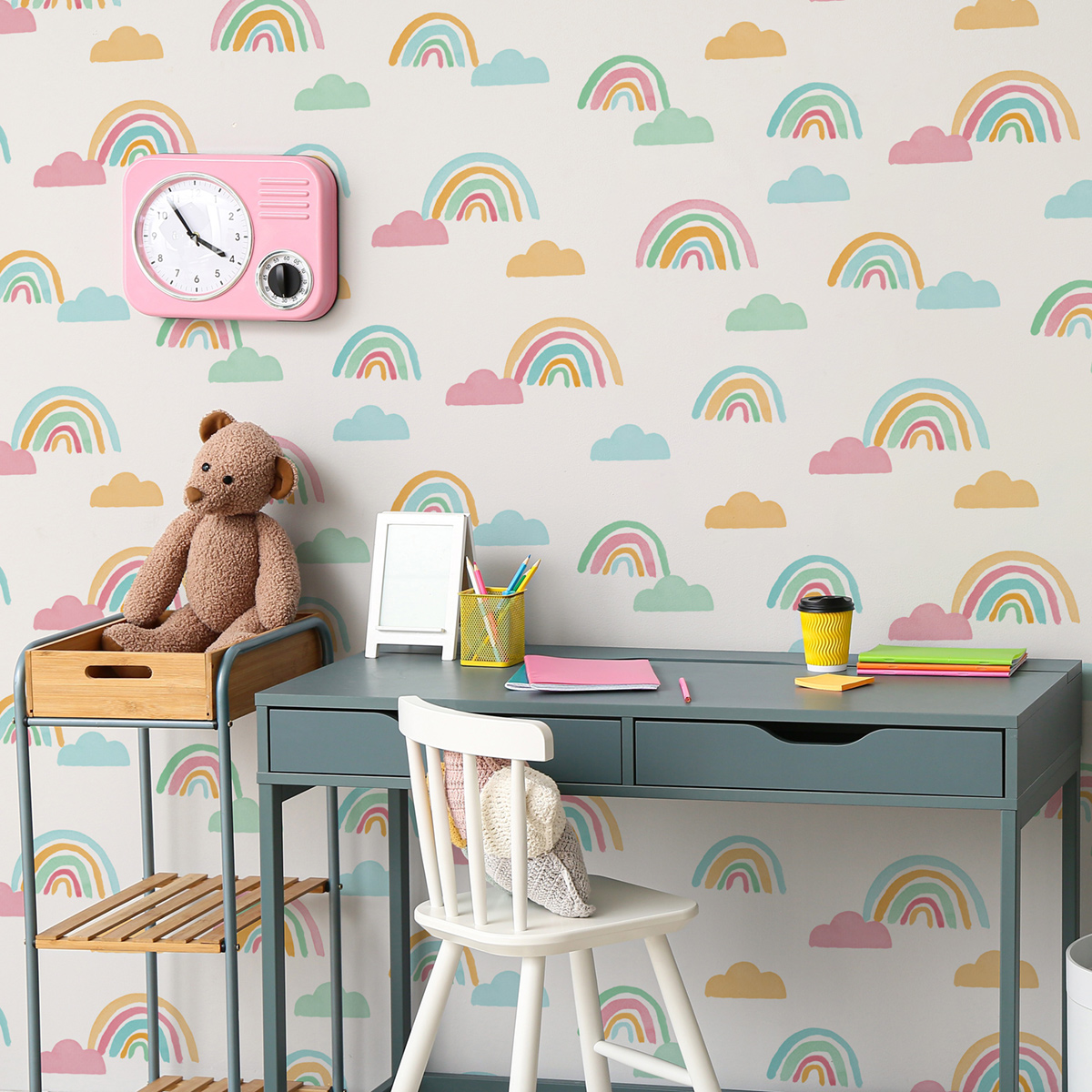 Papier peint Arc en Ciel multicolore - Imagine de Lutèce AMB2 | Réf. LTC-DL27562