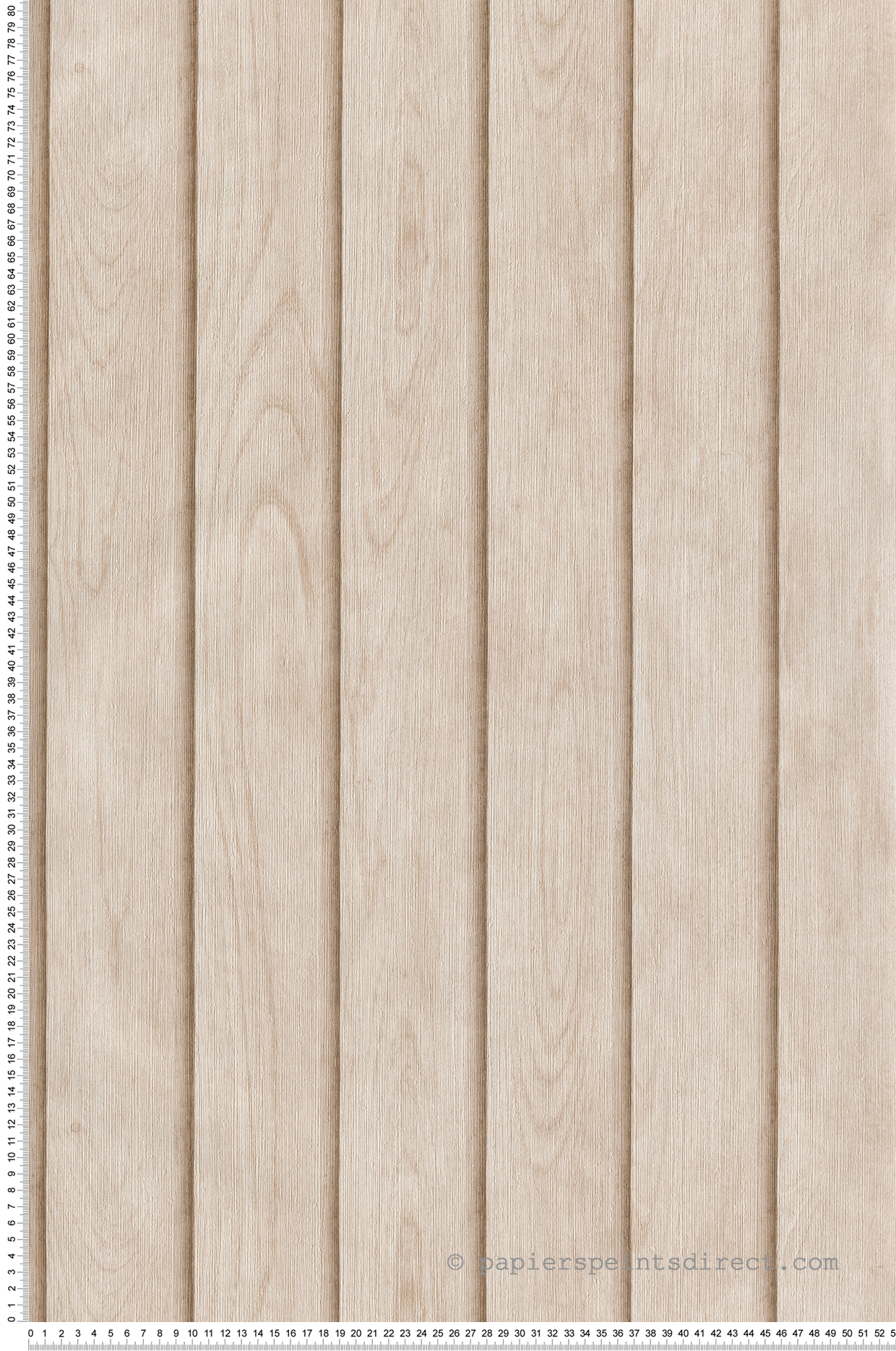 Papier Peint Bois Rayure Aria beige - Illusion d'Ugépa | Réf. UGP-M89807