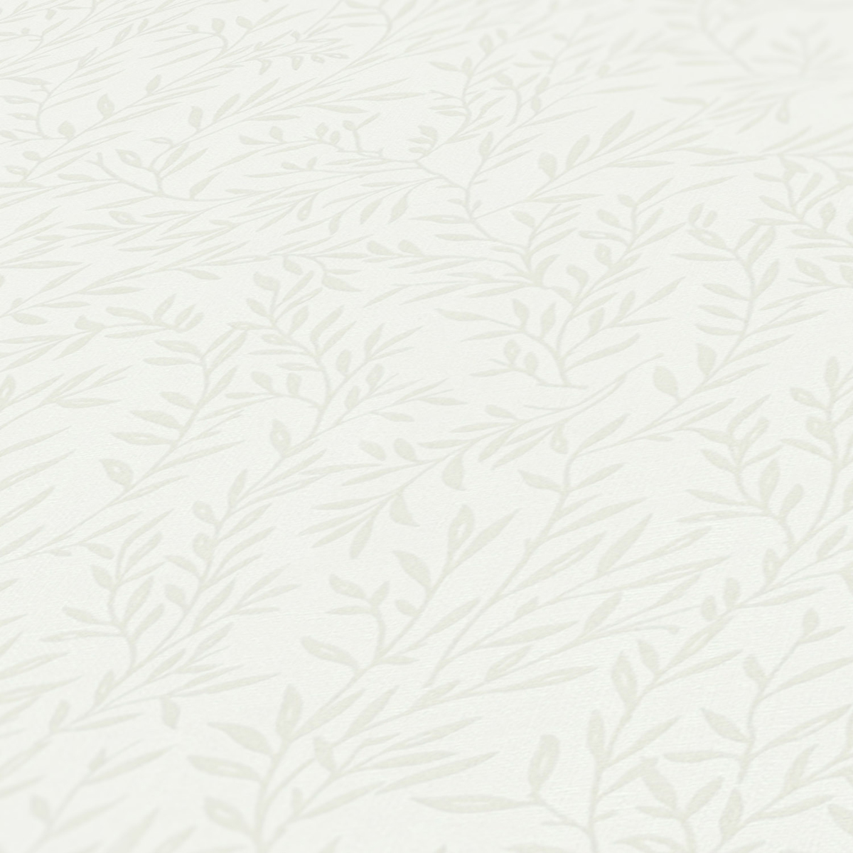 Papier peint Feuillage Vintage Olivier vert pale - Maison Charme d'A.S. Création ZOOM | Réf. AS-390731