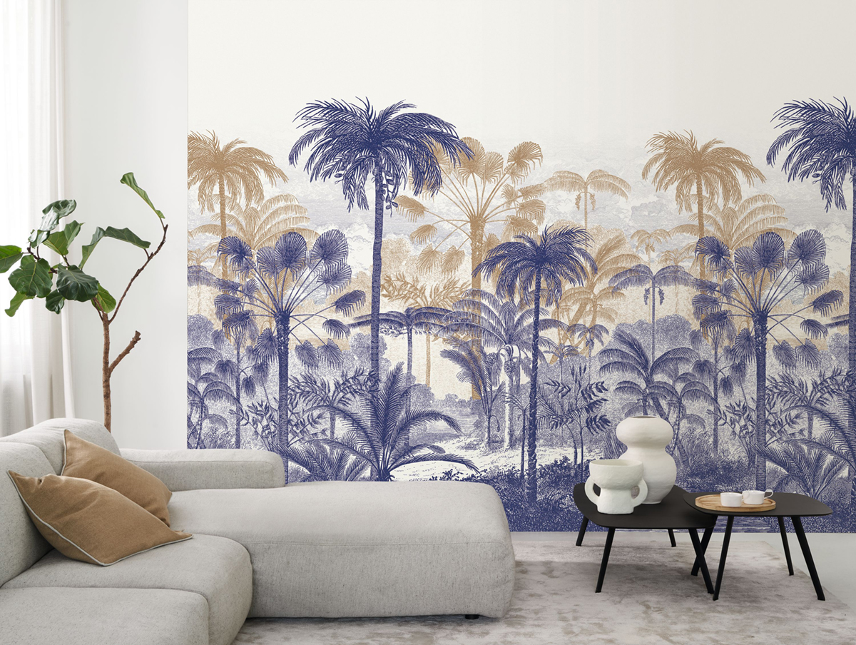 Papier peint panoramique Palmeraie Bosque L bleu - Nicaragua de Casadéco | Réf. NICA86466865