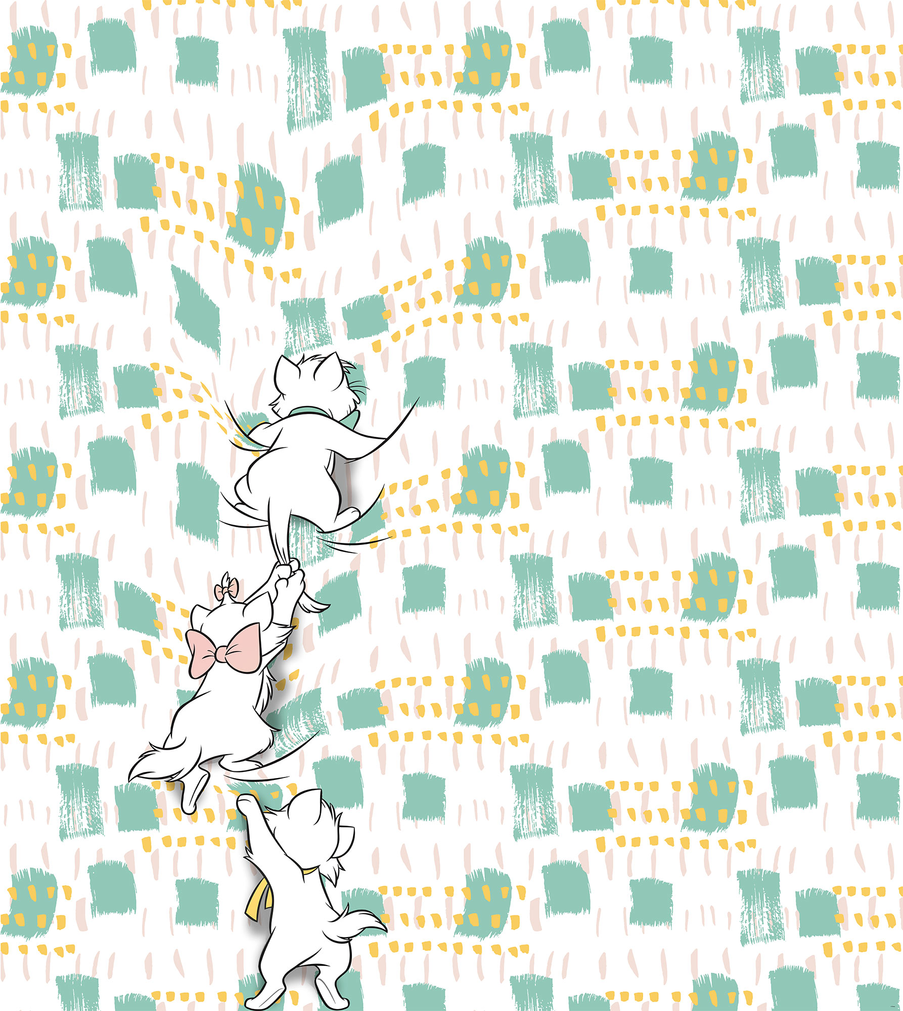 Papier peint enfant Disney Aristochats Kitty Climbers - Papier peint Panoramique Komar