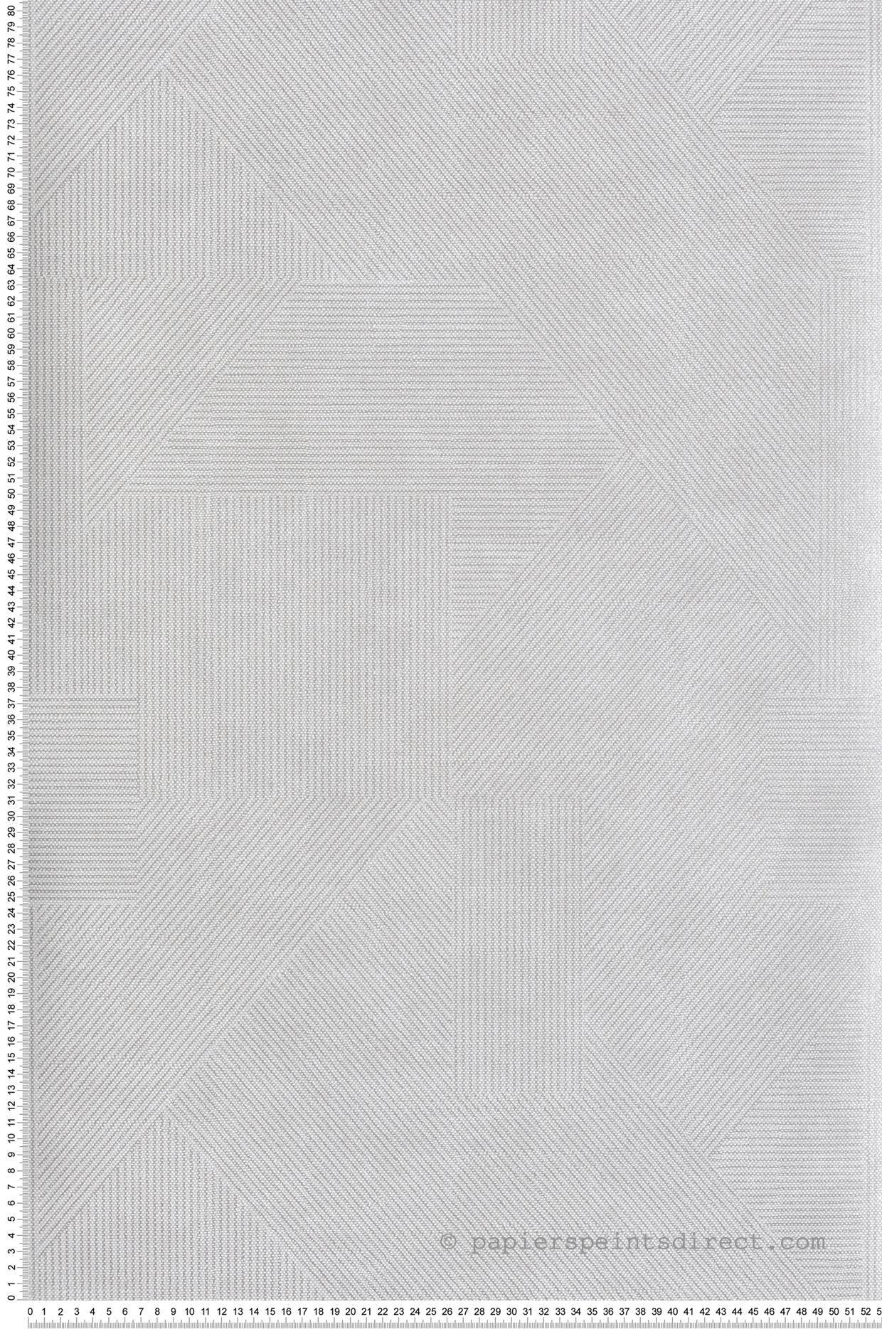 Papier peint Géométrie Expoxy gris nuage argenté - The Texture Book de Masureel | Réf. MAS-PRI404