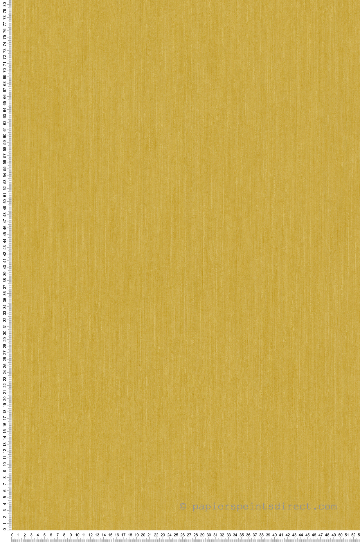Papier peint Uni Fil moutarde - Bloom de Lutèce | Réf. LTC-BLO426
